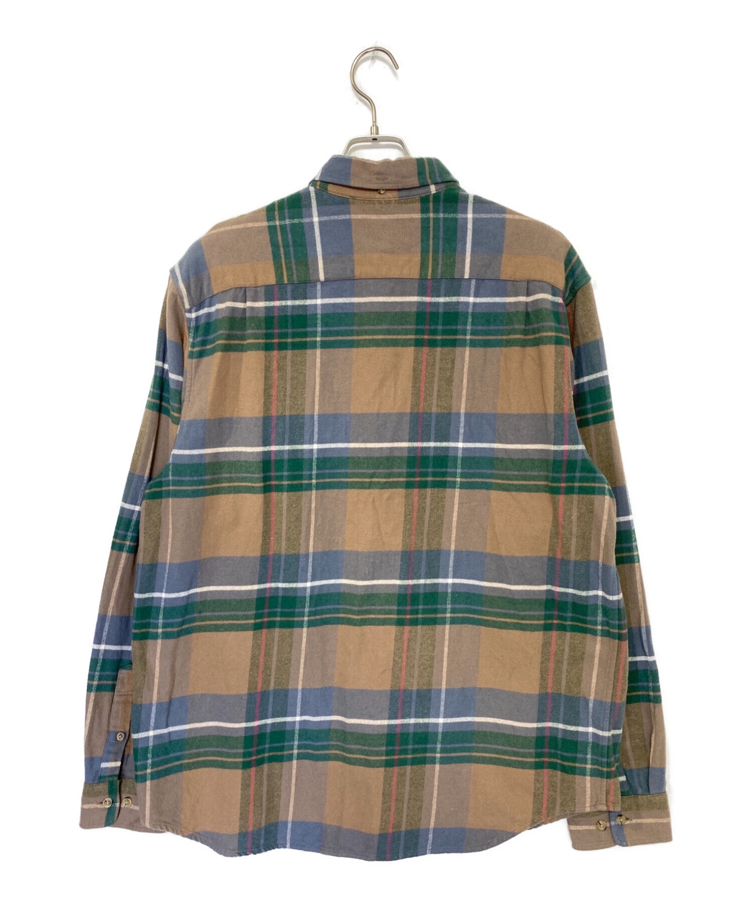 SUPREME (シュプリーム) Daniel Johnston Plaid Shirt Tan ブラウン サイズ:L