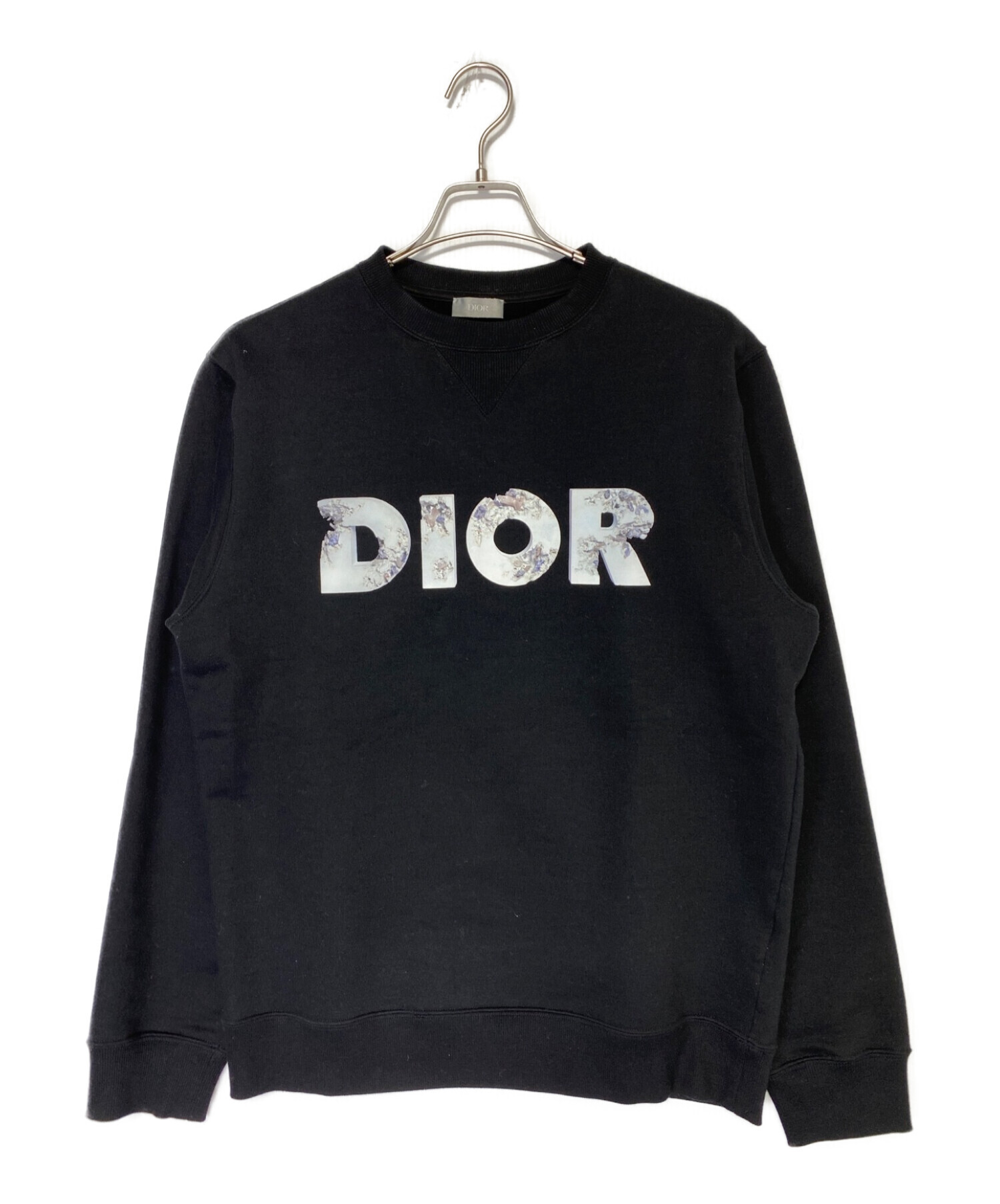 Dior (ディオール) 3D Logo Sweatshirt ブラック サイズ:S