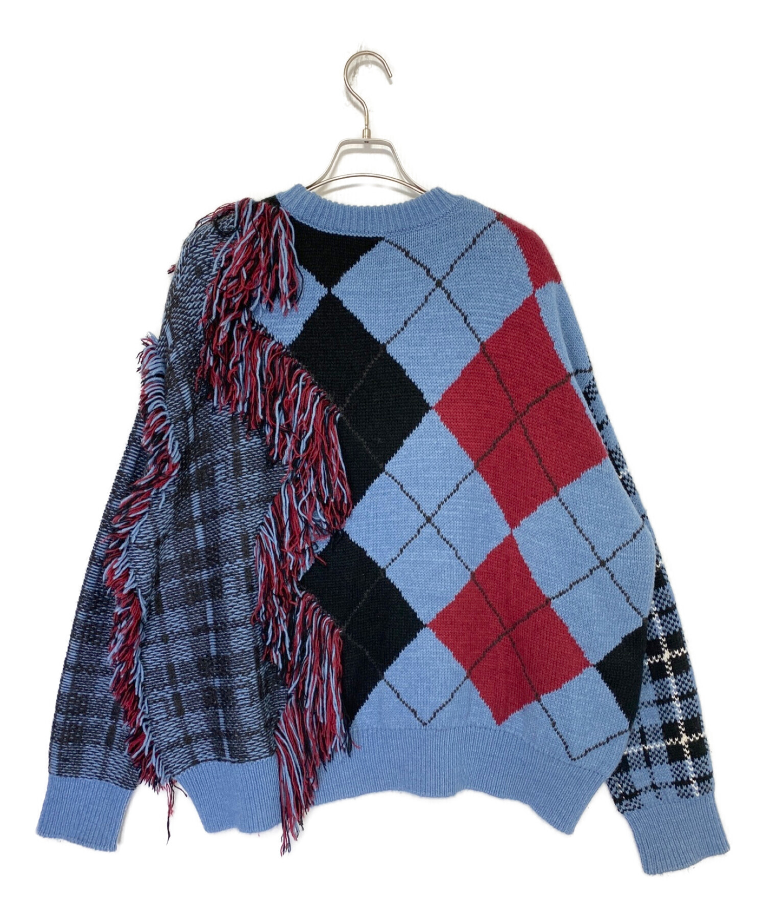 中古・古着通販】KIDILL (キディル) Destroy Argyle Tartan Pullover ...