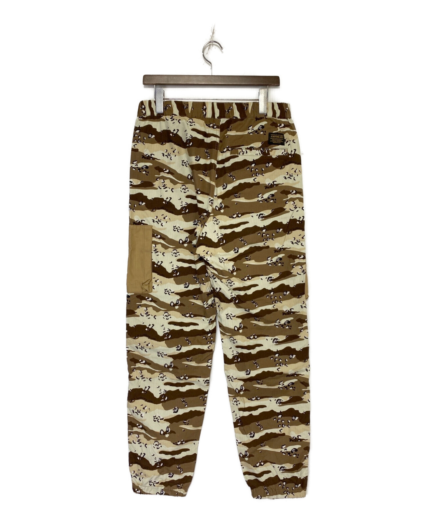 中古・古着通販】A BATHING APE (アベイシングエイプ) DESERT CAMO RELAXED FIT MILITARY PANTS  ブラウン サイズ:Ｍ｜ブランド・古着通販 トレファク公式【TREFAC FASHION】スマホサイト