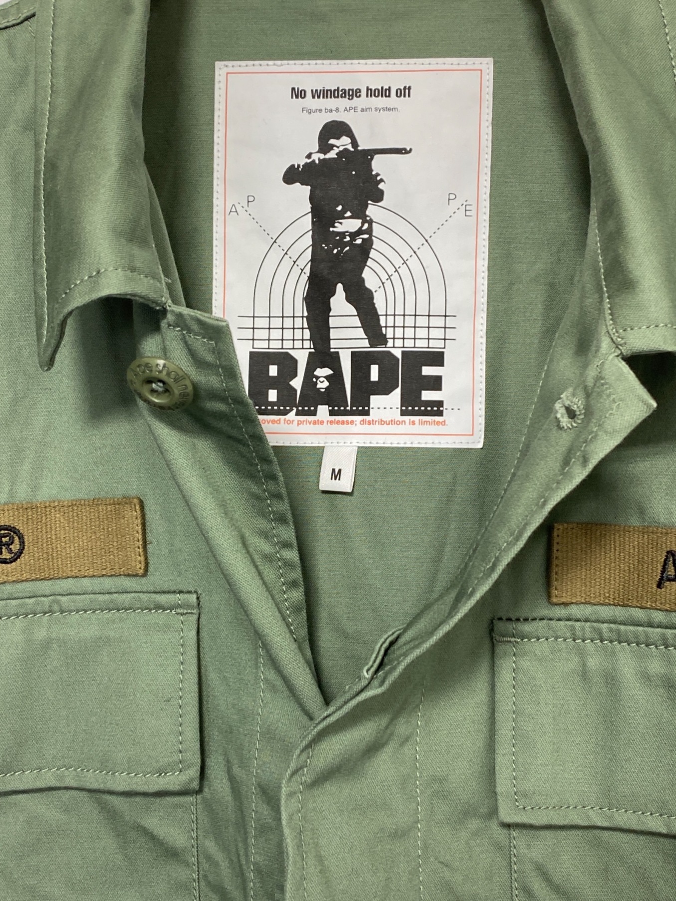 USED】A BATHING APE シャツジャケット-