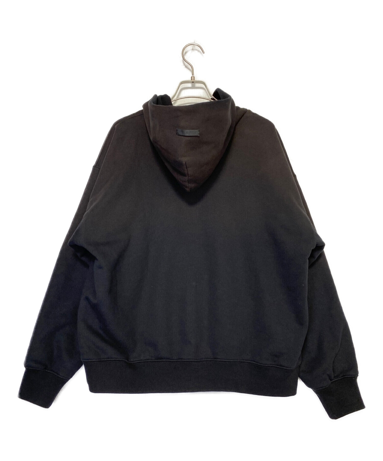 Fear Of God (フィア・オブ・ゴッド) L/S Half Zip Hoodie ブラック サイズ:S