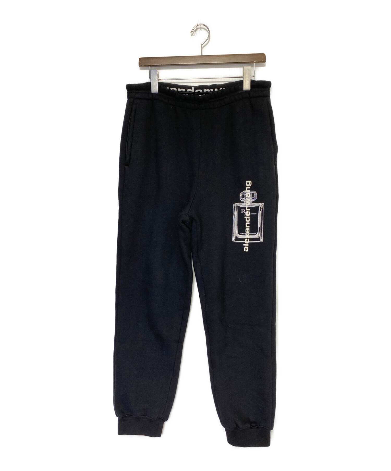 中古・古着通販】ALEXANDER WANG (アレキサンダーワン) GRAPHIC PRINT SWEAT PANT ブラック サイズ:M｜ブランド・古着通販  トレファク公式【TREFAC FASHION】スマホサイト