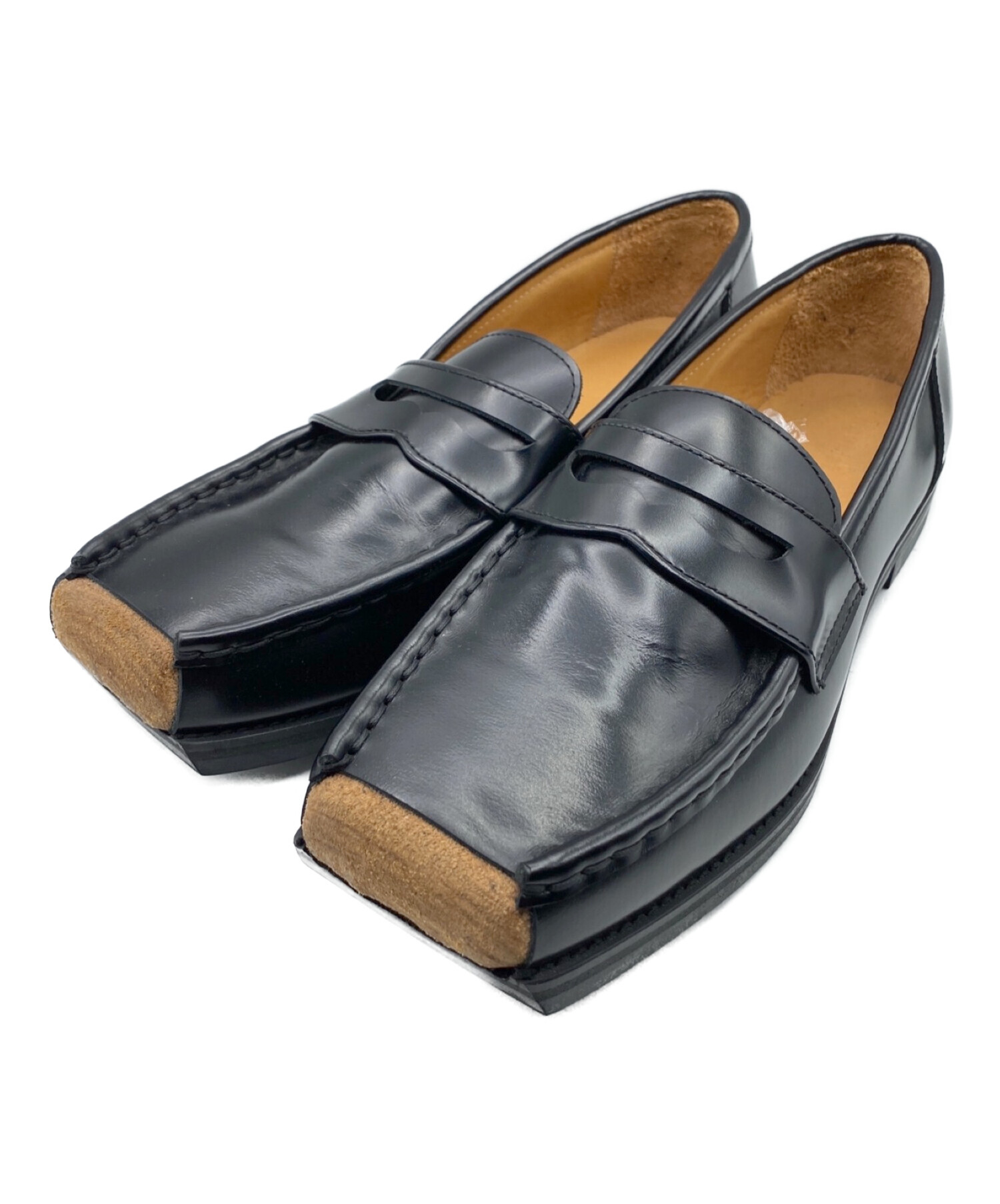 doublet (ダブレット) Cut Off Loafers ブラック サイズ:27 1/2