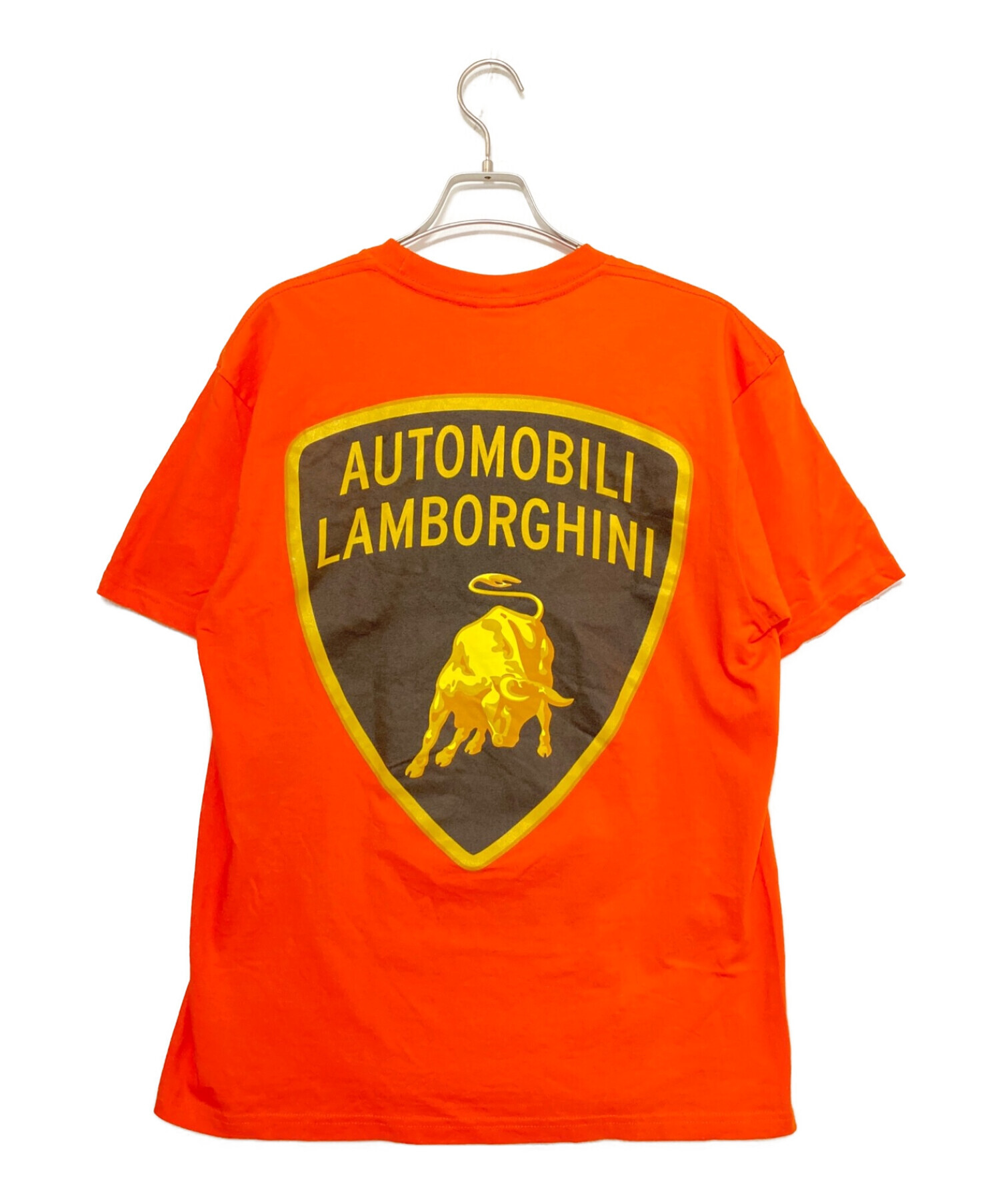SUPREME (シュプリーム) Automobili Lamborghini Tee オレンジ サイズ:M