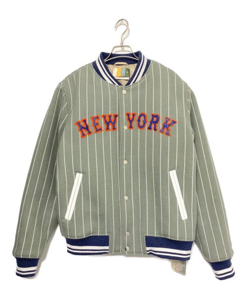 【中古・古着通販】KITH (キス) New York Mets Wool Bomber Jacket ...