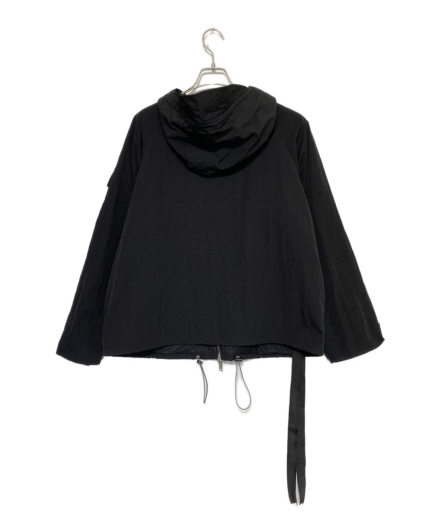 UNRAVEL PROJECT (アンレーベル プロジェクト) Concealed-fastening hooded jacket ブラック サイズ:S