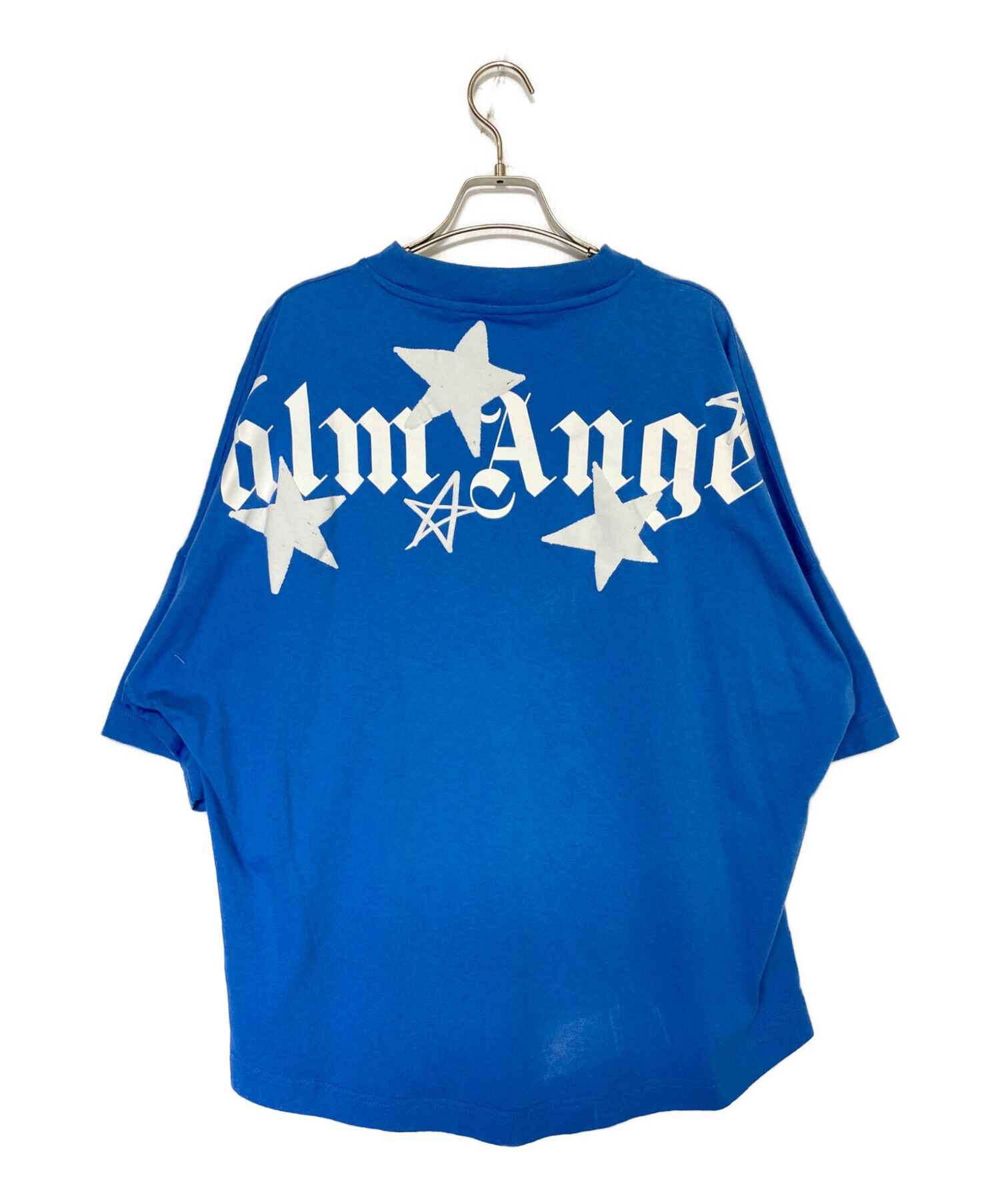 中古・古着通販】Palm Angels (パームエンジェルス) Shooting stars T-shirt ブルー サイズ:M｜ブランド・古着通販  トレファク公式【TREFAC FASHION】スマホサイト