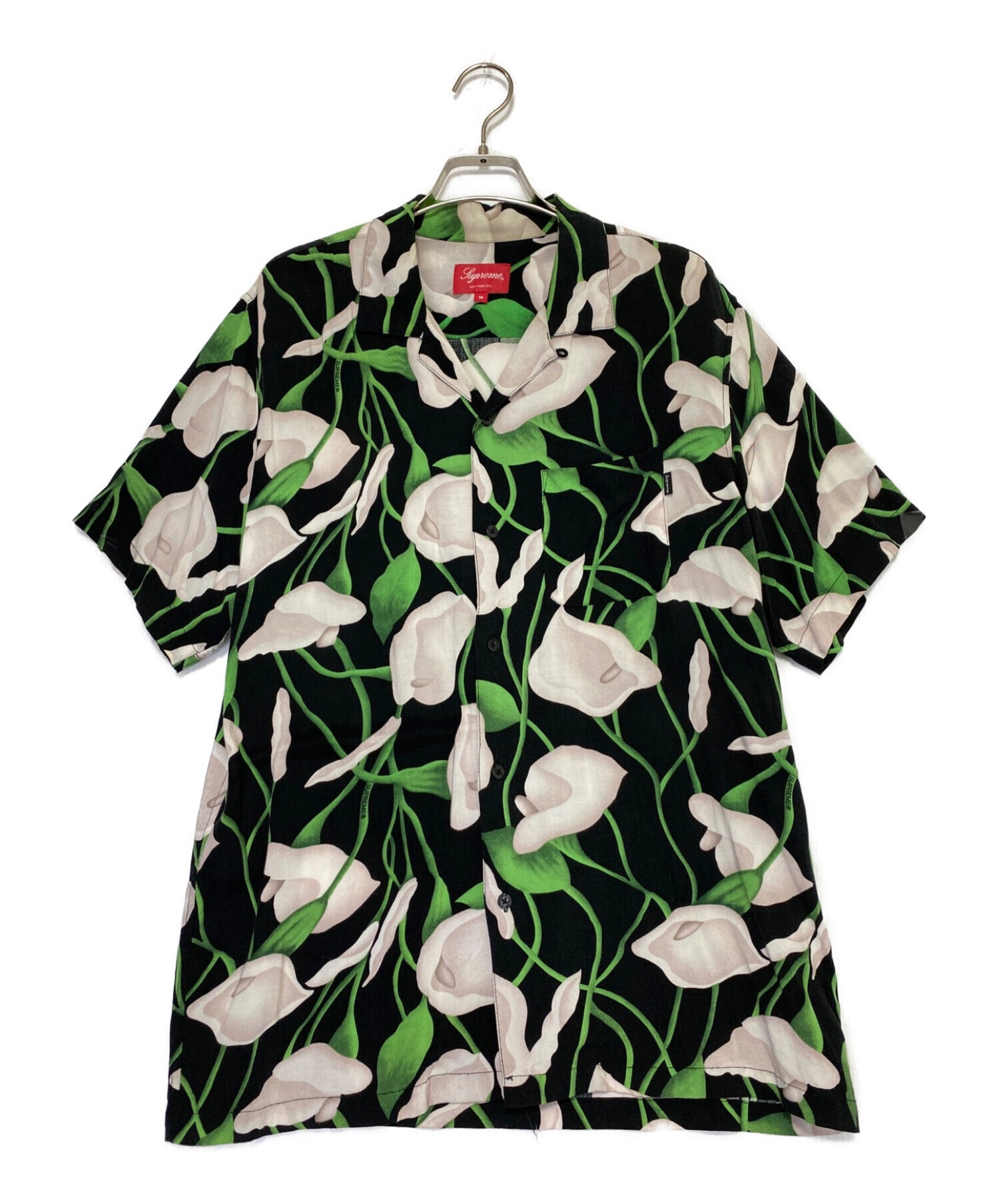 シュプリーム　Supreme Lily Rayon Shirtオープンカラーシャツ
