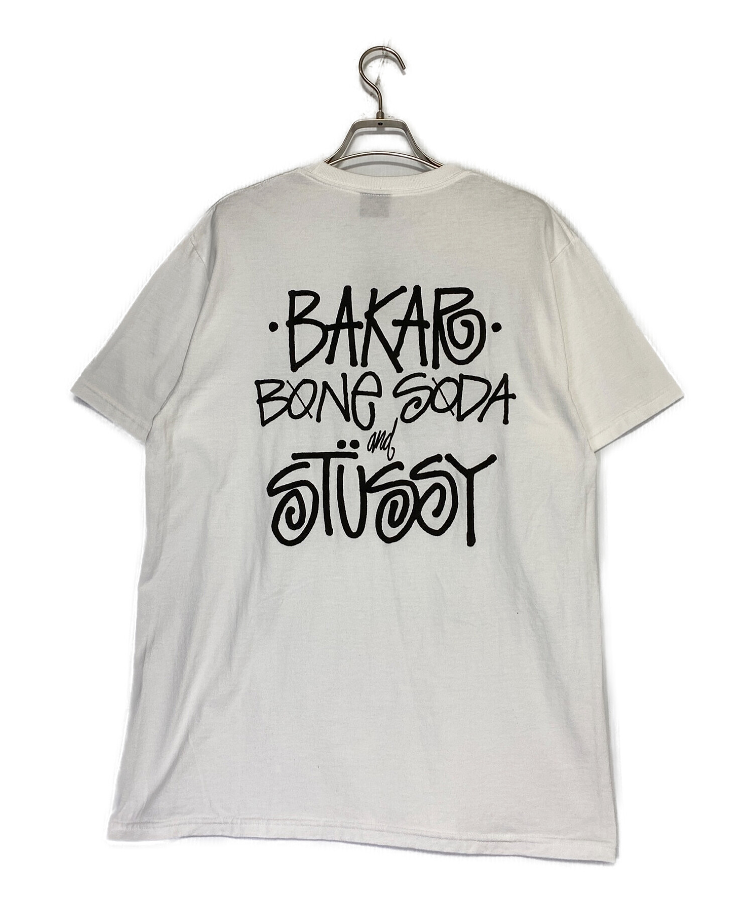 stussy (ステューシー) Bakar & Bone Soda tee ホワイト サイズ:M 未使用品