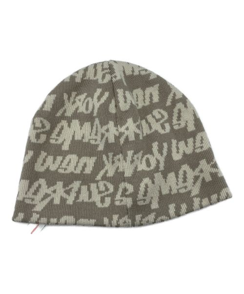 SUPREME (シュプリーム) fat tip beanie ニットキャップ グレー