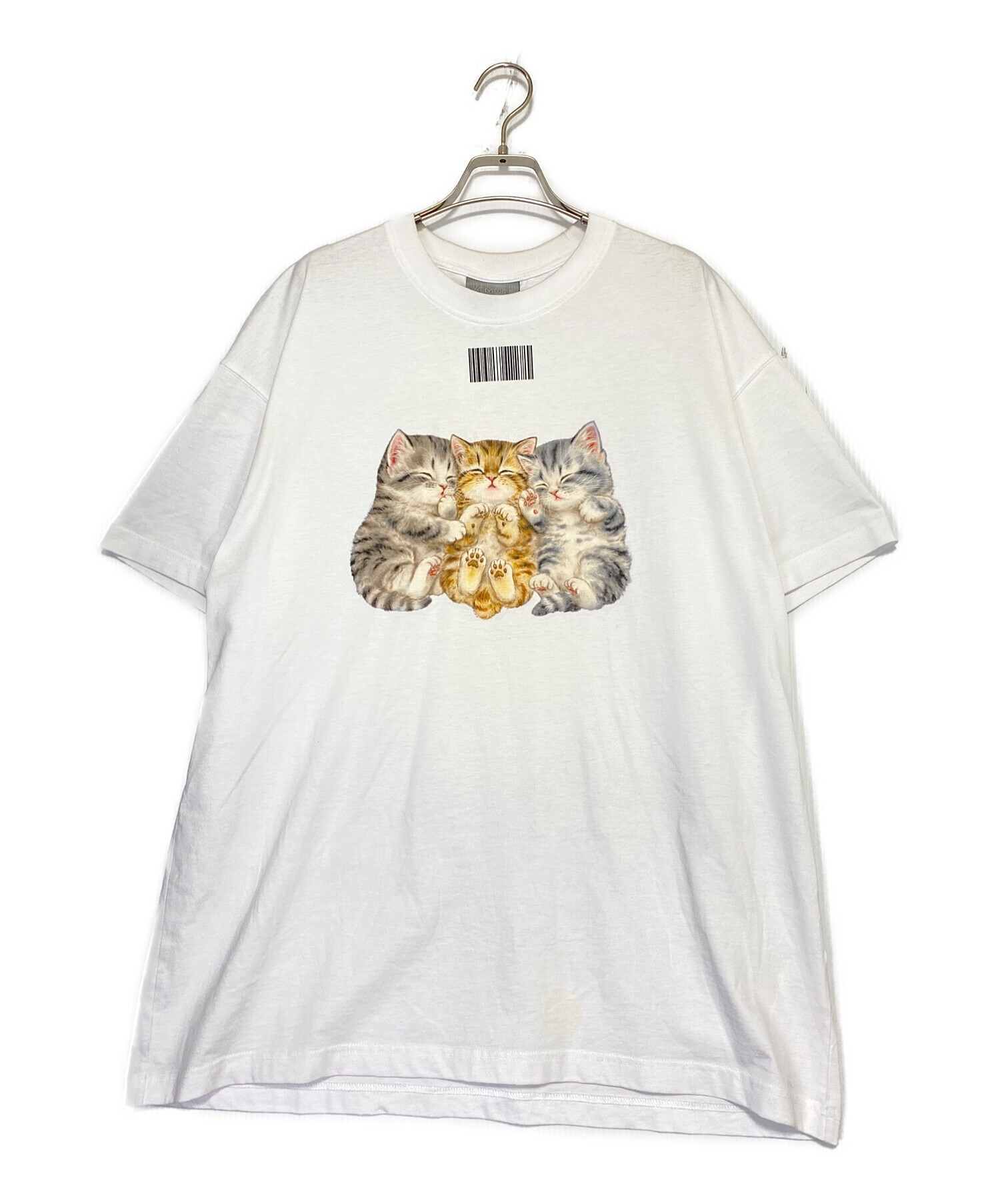 レシートタグもお付けしますVTMNTS cute cat t-shirt