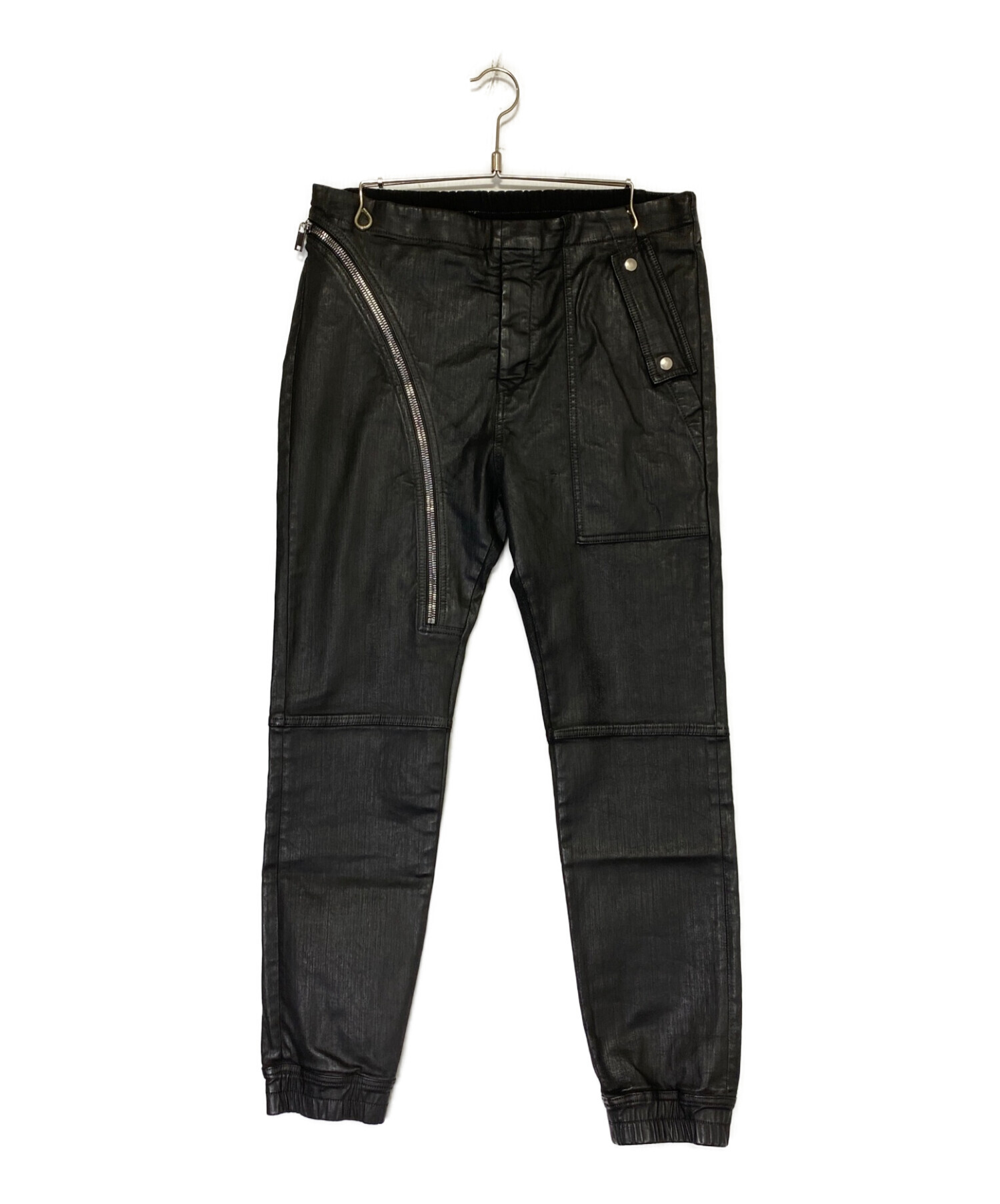 DRKSHDW (ダークシャドウ) AIRCUT JOGGER WAX DENIM ブラック サイズ:L