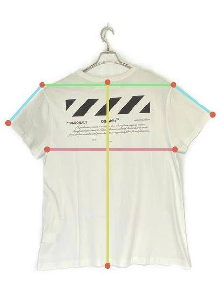 中古・古着通販】OFFWHITE (オフホワイト) For All 01 DIAGONALS Tee