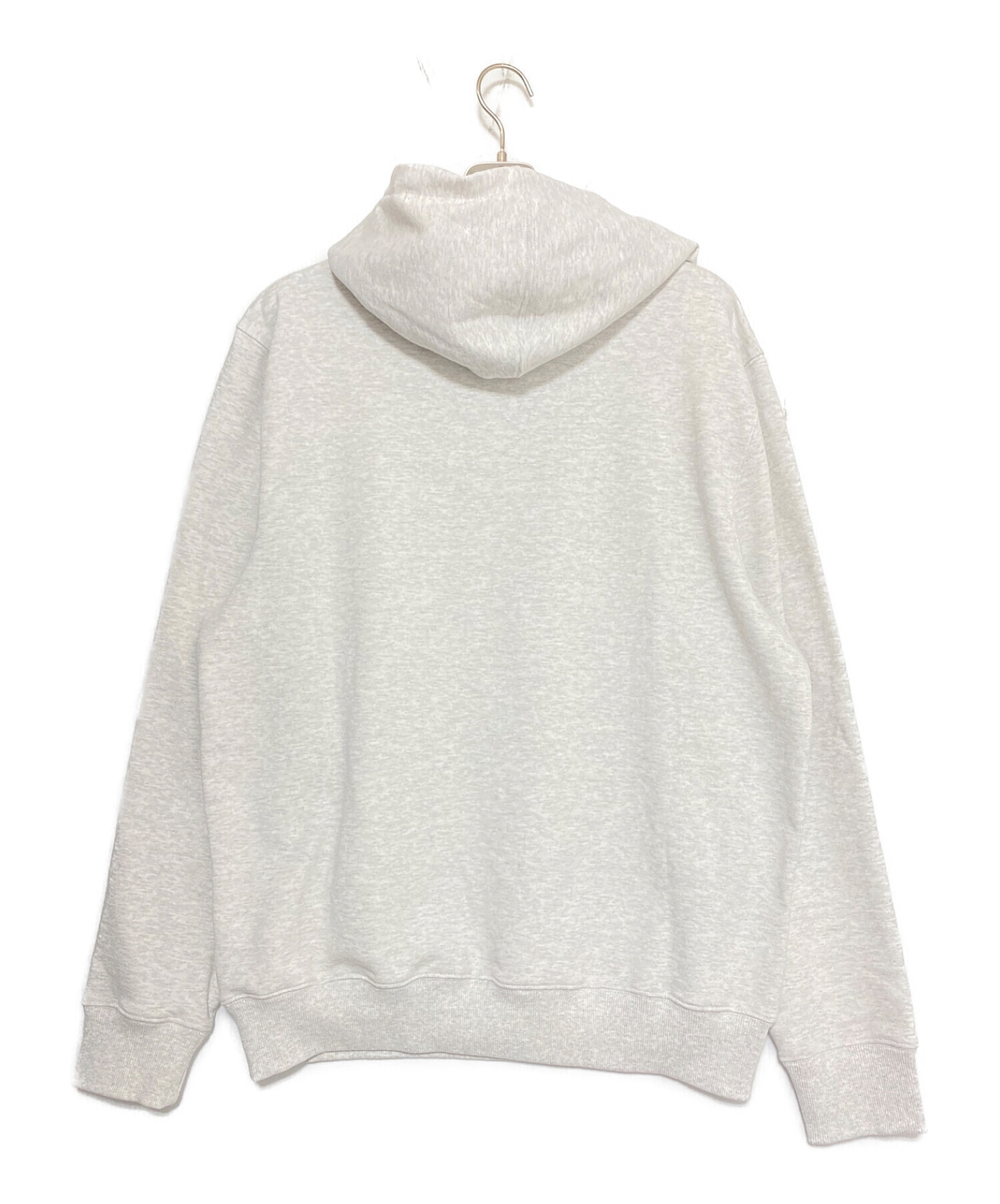 stussy (ステューシー) AMEX HOODIE ライトグレー サイズ:XL