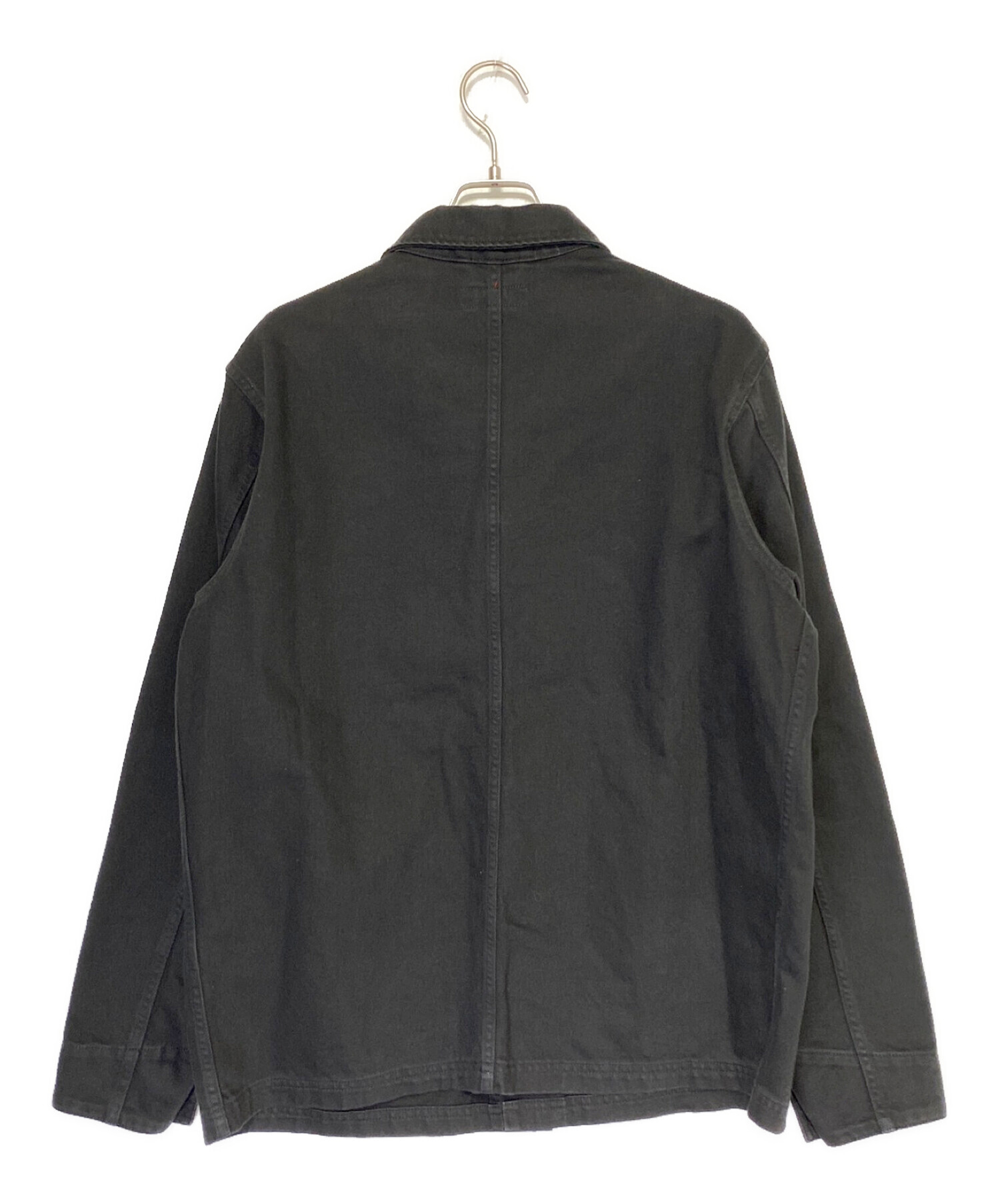 SUPREME (シュプリーム) Classic Logo Denim Chore Jacket ブラック サイズ:M
