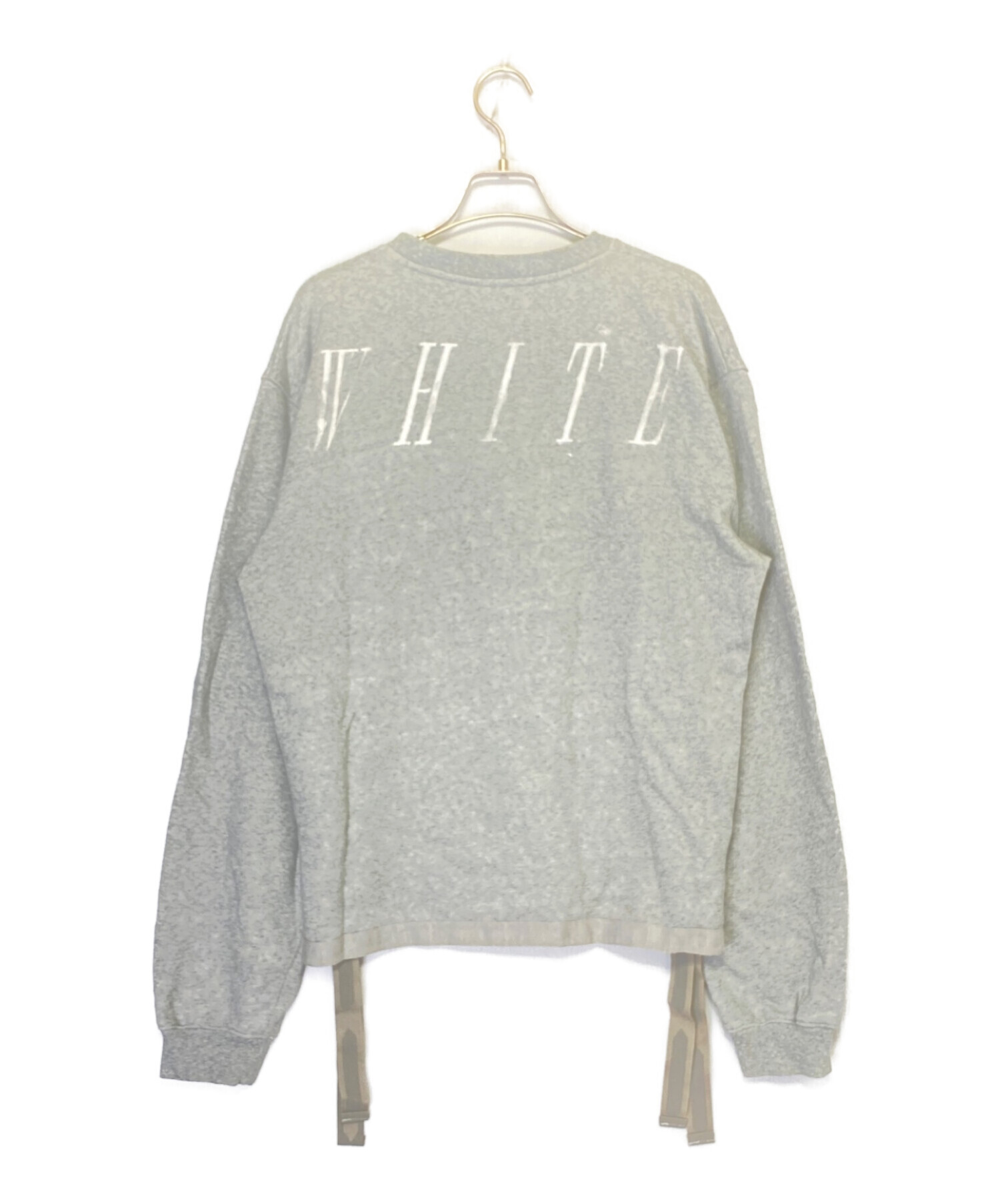 OFFWHITE (オフホワイト) スウェット グレー サイズ:M