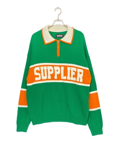 中古・古着通販】SUPPLIER (サプライヤー) NEW COLLEGE LOGO KNIT