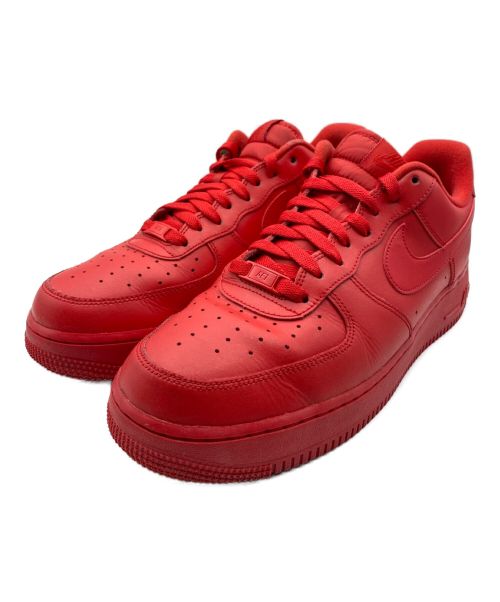 中古・古着通販】NIKE (ナイキ) AIR FORCE 1 レッド サイズ:28