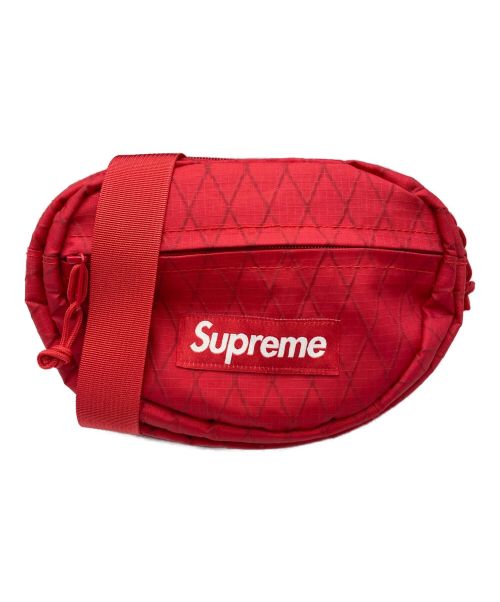 中古・古着通販】SUPREME (シュプリーム) Waist Bag レッド サイズ