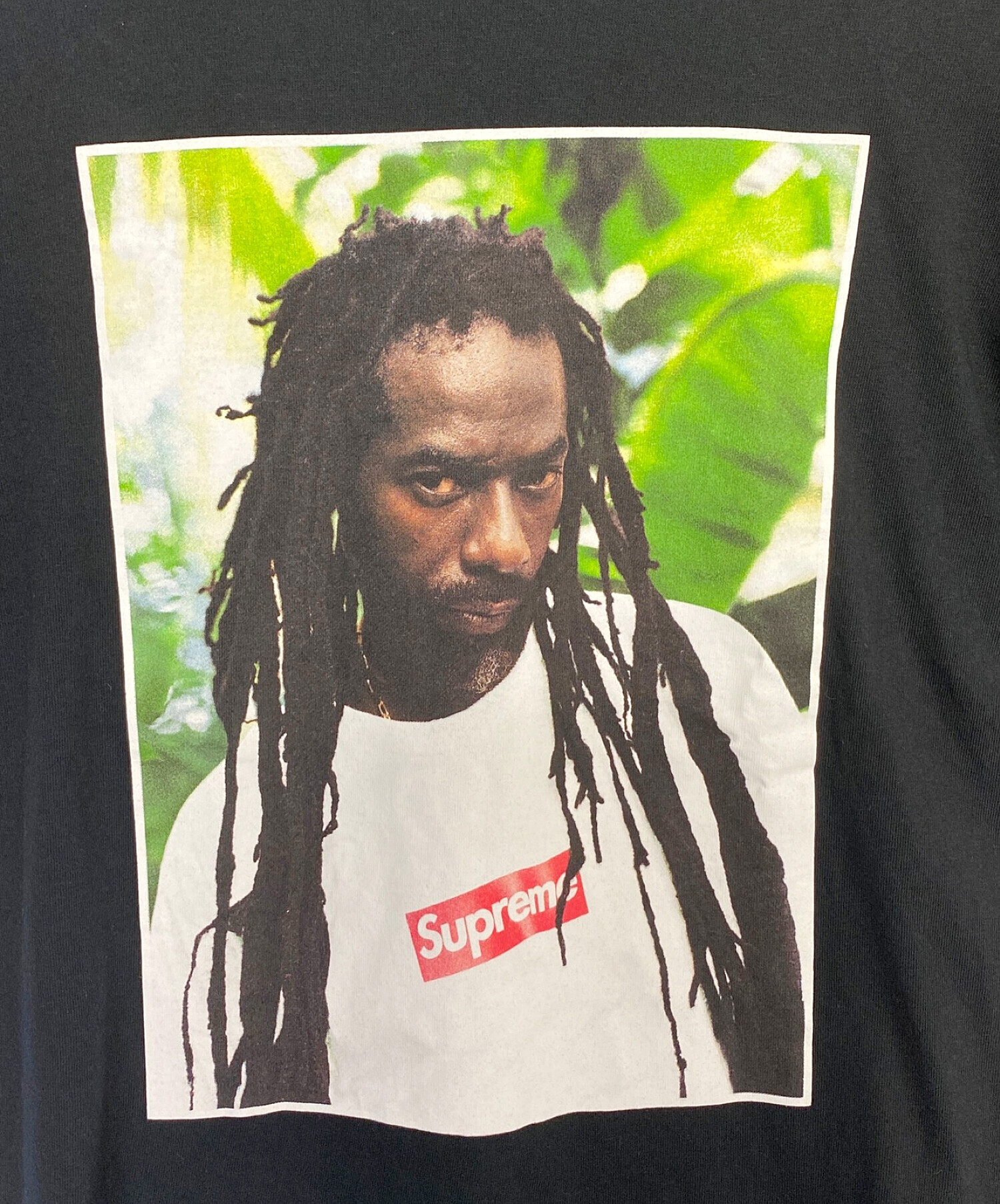 中古・古着通販】SUPREME (シュプリーム) Buju Banton Tee ブラック