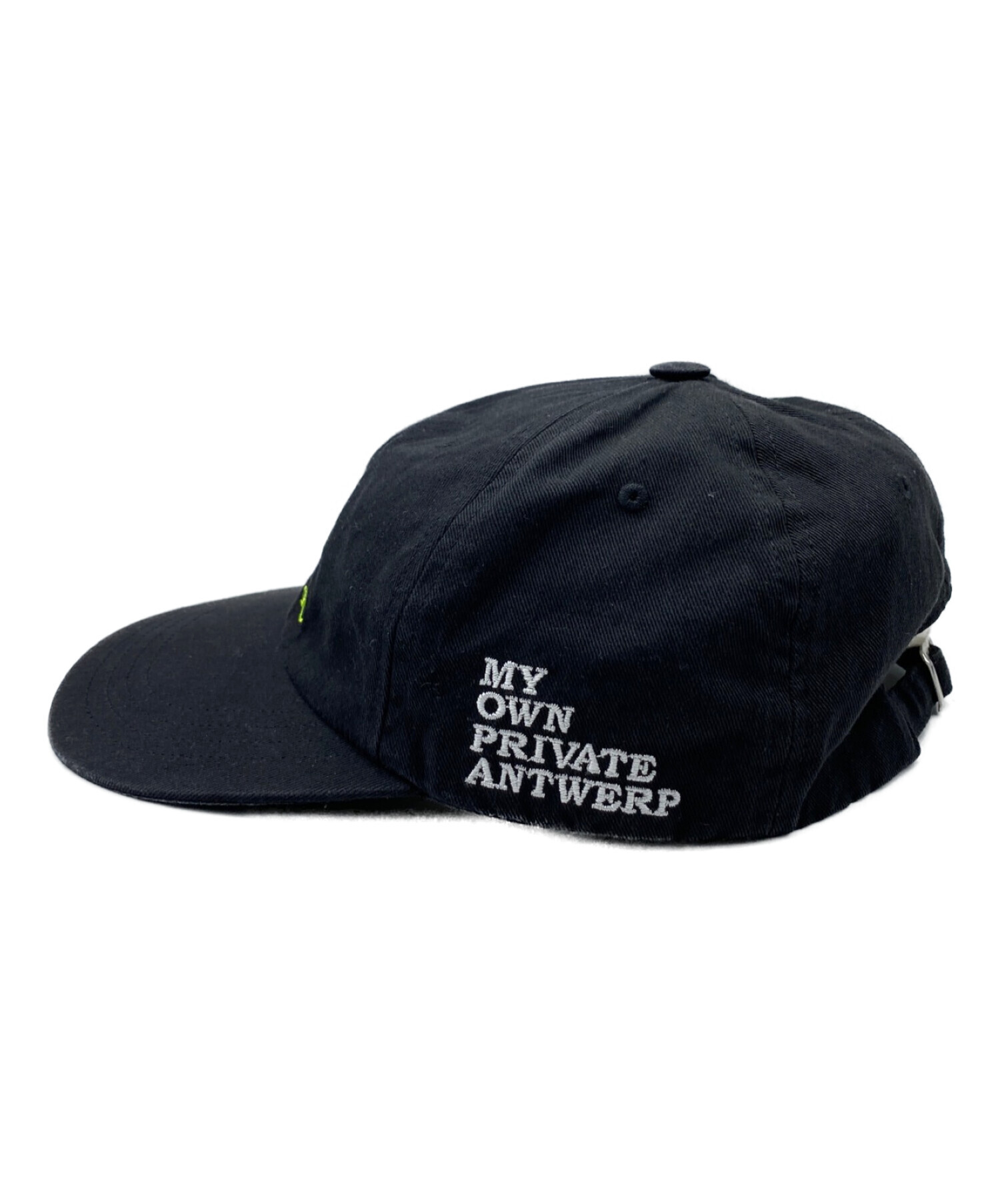 RAF SIMONS (ラフシモンズ) Embroidery Cap ブラック サイズ:-