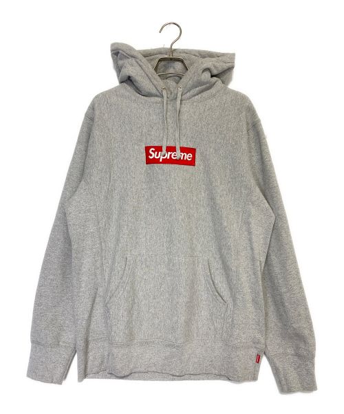 中古・古着通販】SUPREME (シュプリーム) BOX LOGO HOODIE グレー