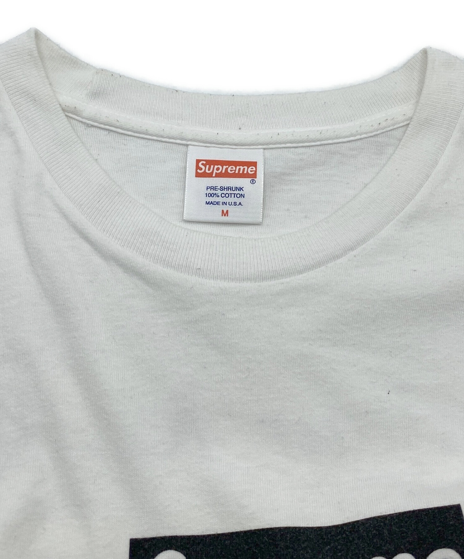 SUPREME (シュプリーム) PARIS BOX LOGO TEE ホワイト サイズ:M