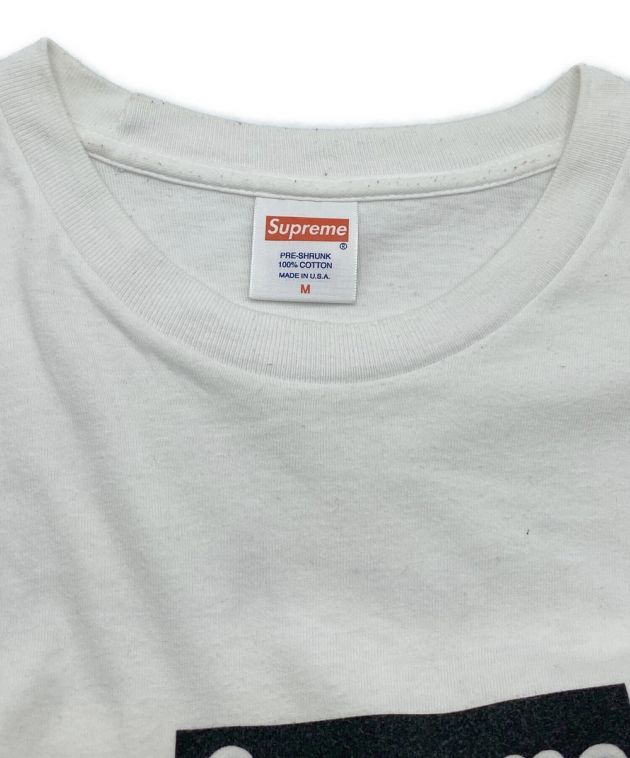 中古・古着通販】SUPREME (シュプリーム) PARIS BOX LOGO TEE ホワイト ...