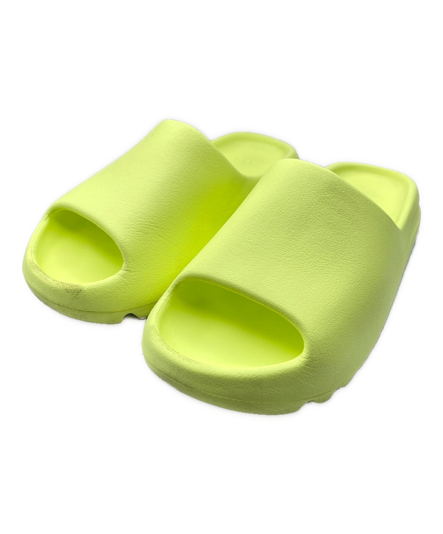 中古・古着通販】adidas (アディダス) YEEZY SLIDE GLOW GREEN サイズ