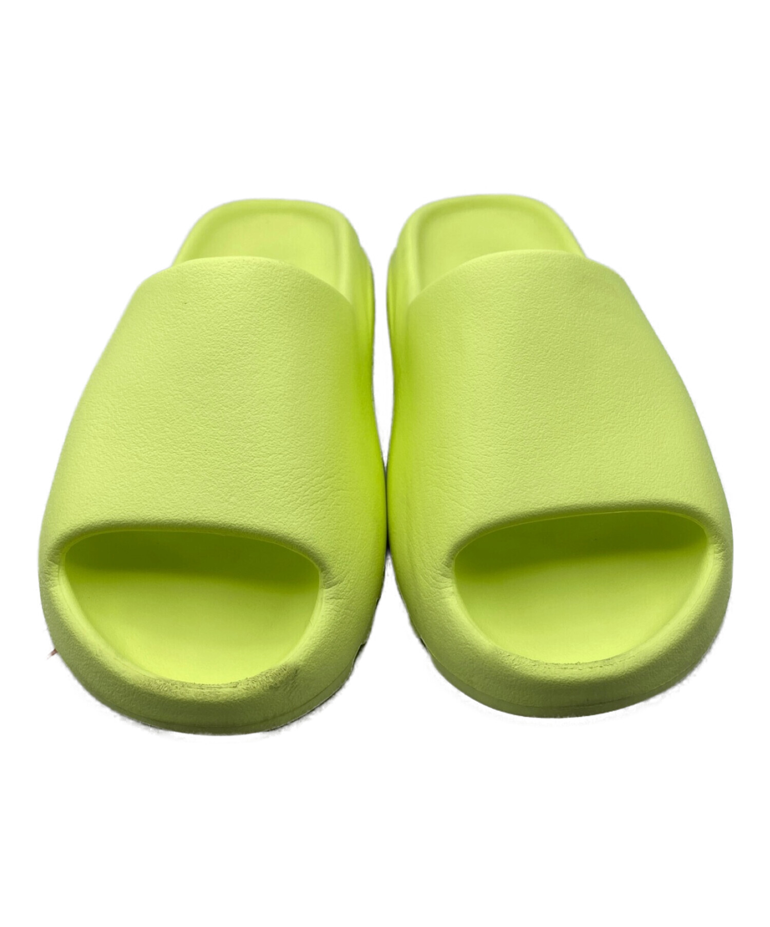 中古・古着通販】adidas (アディダス) YEEZY SLIDE GLOW GREEN サイズ