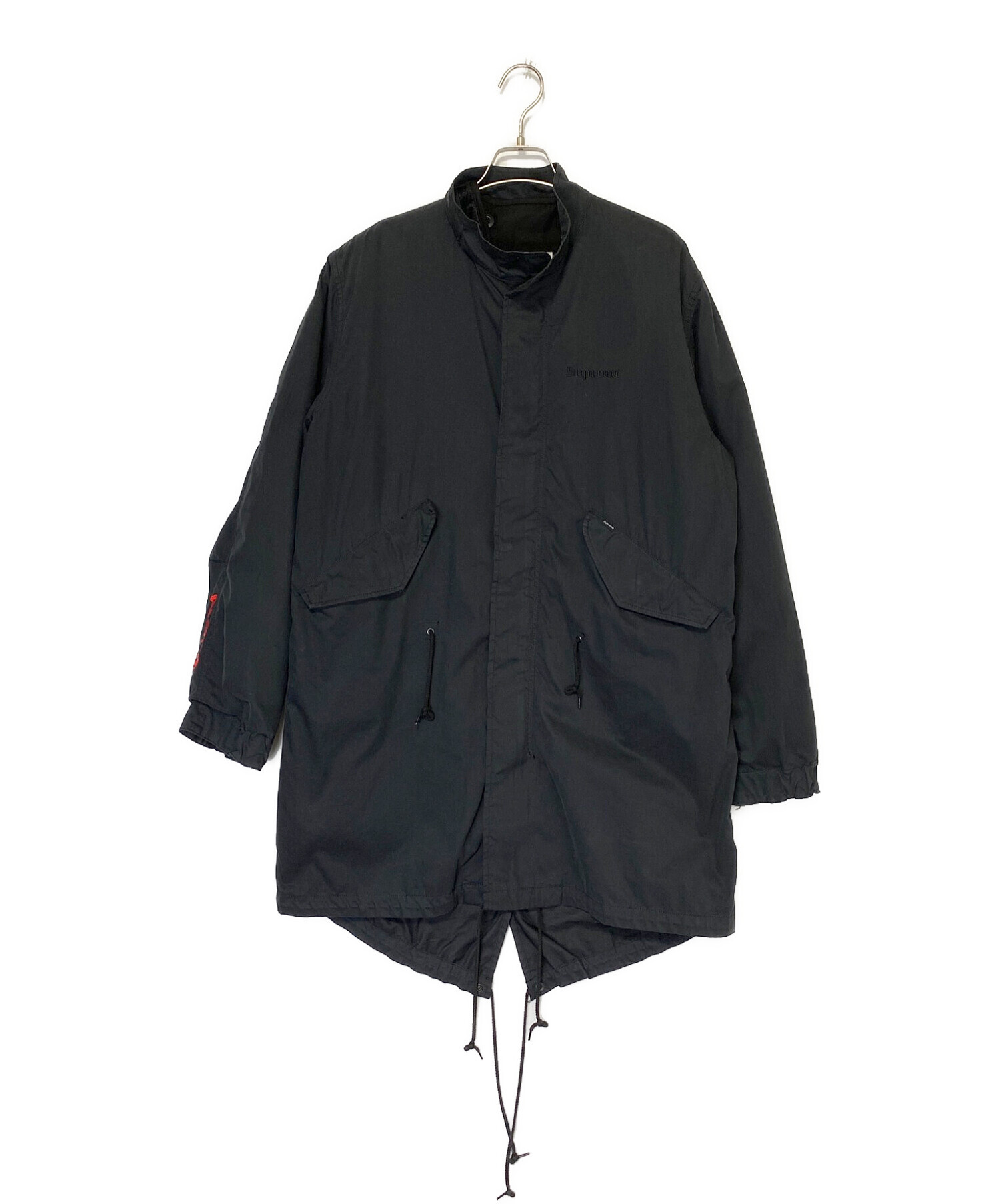 SUPREME (シュプリーム) Fishtail Parka M-65 ブラック サイズ:M