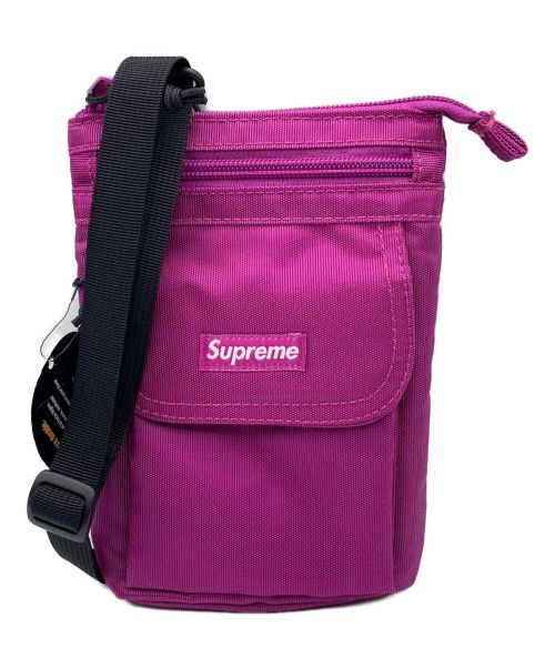 紫 supreme shoulder bag