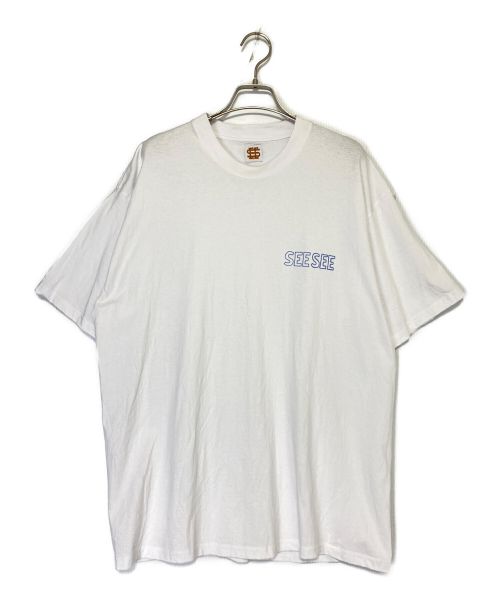 【中古・古着通販】SEE SEE (シーシー) Tシャツ ホワイト サイズ:L