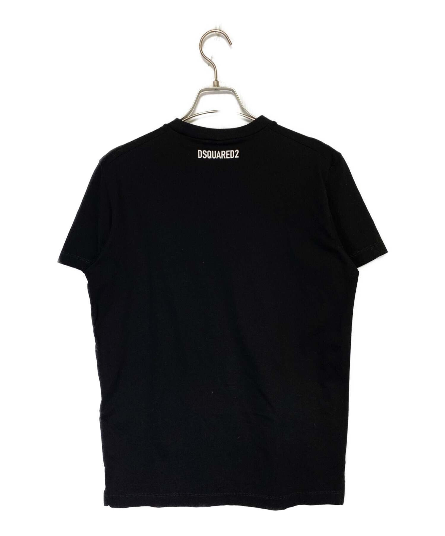 新品 ディースクエアード DSQUARED2 Tシャツ ブラック XSサイズメンズ