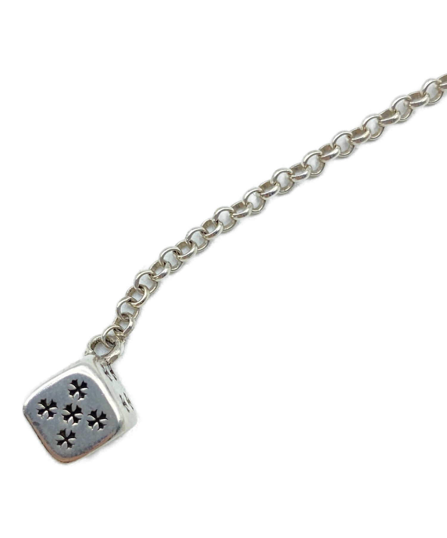 CHROME HEARTS (クロムハーツ) CHAIN DROP DICE 2 サイズ:-