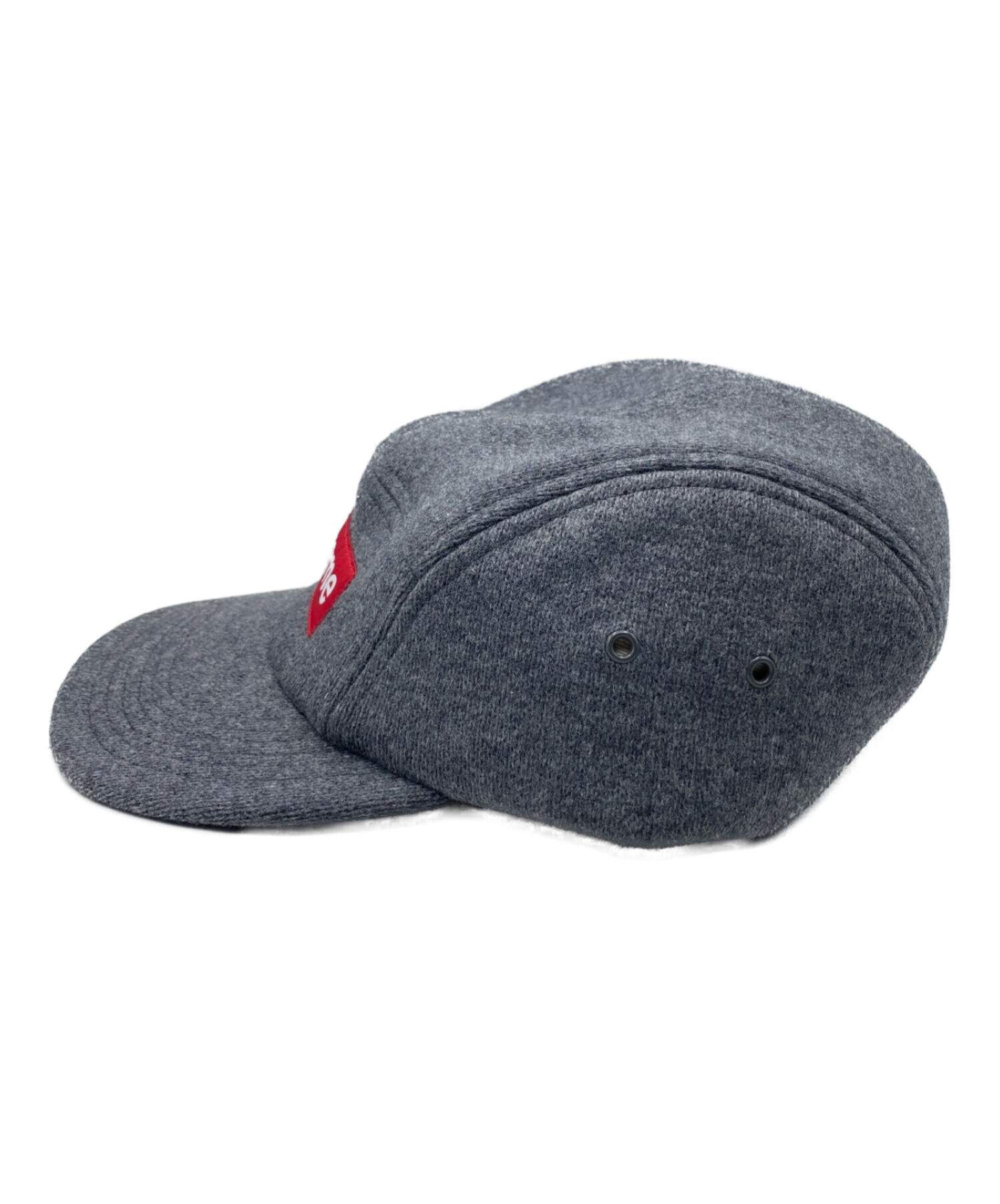 SUPREME (シュプリーム) Woolrich Camp Cap グレー サイズ:MEDIUM/LARGE