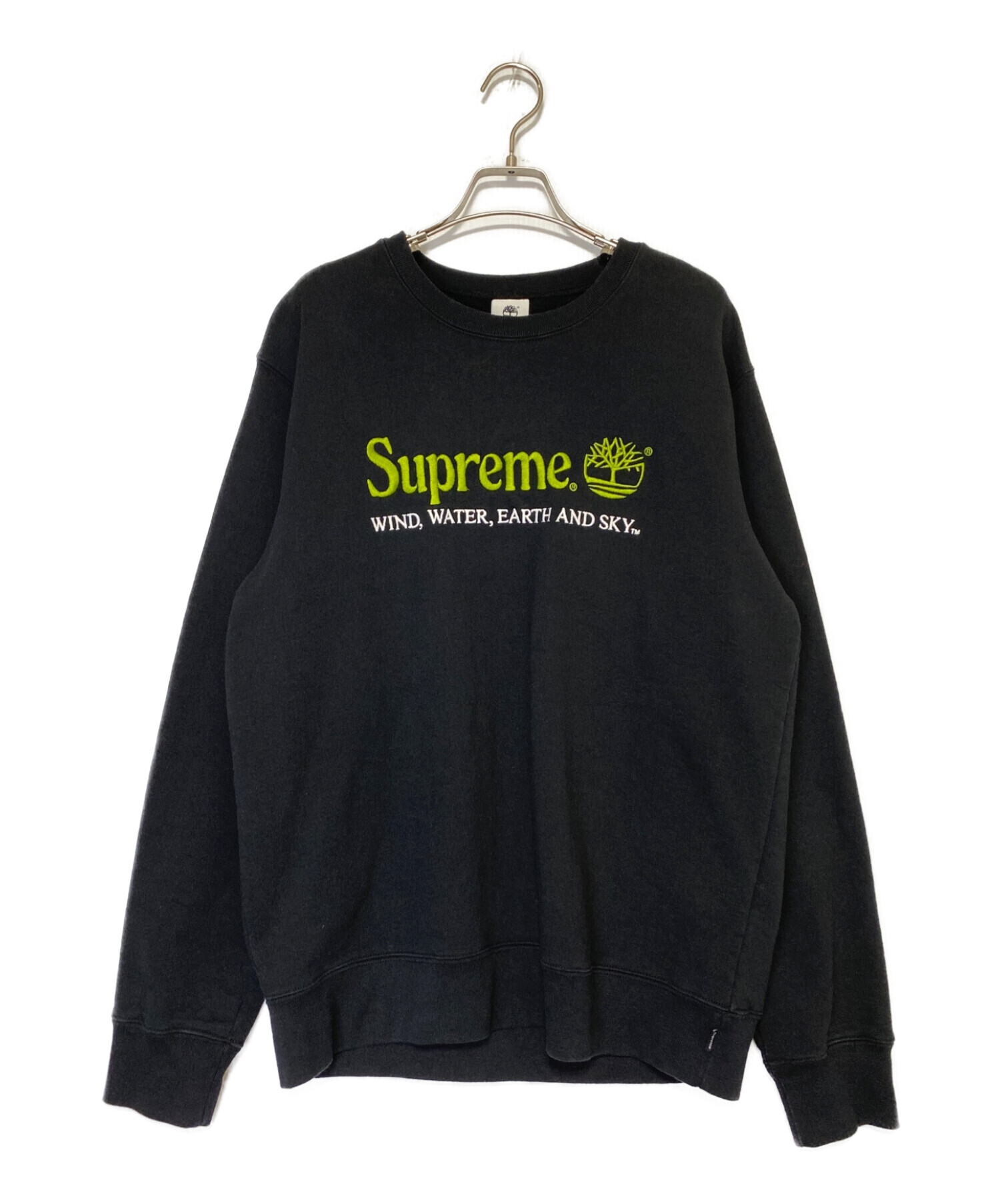 中古・古着通販】SUPREME (シュプリーム) Crewneck ブラック サイズ:M