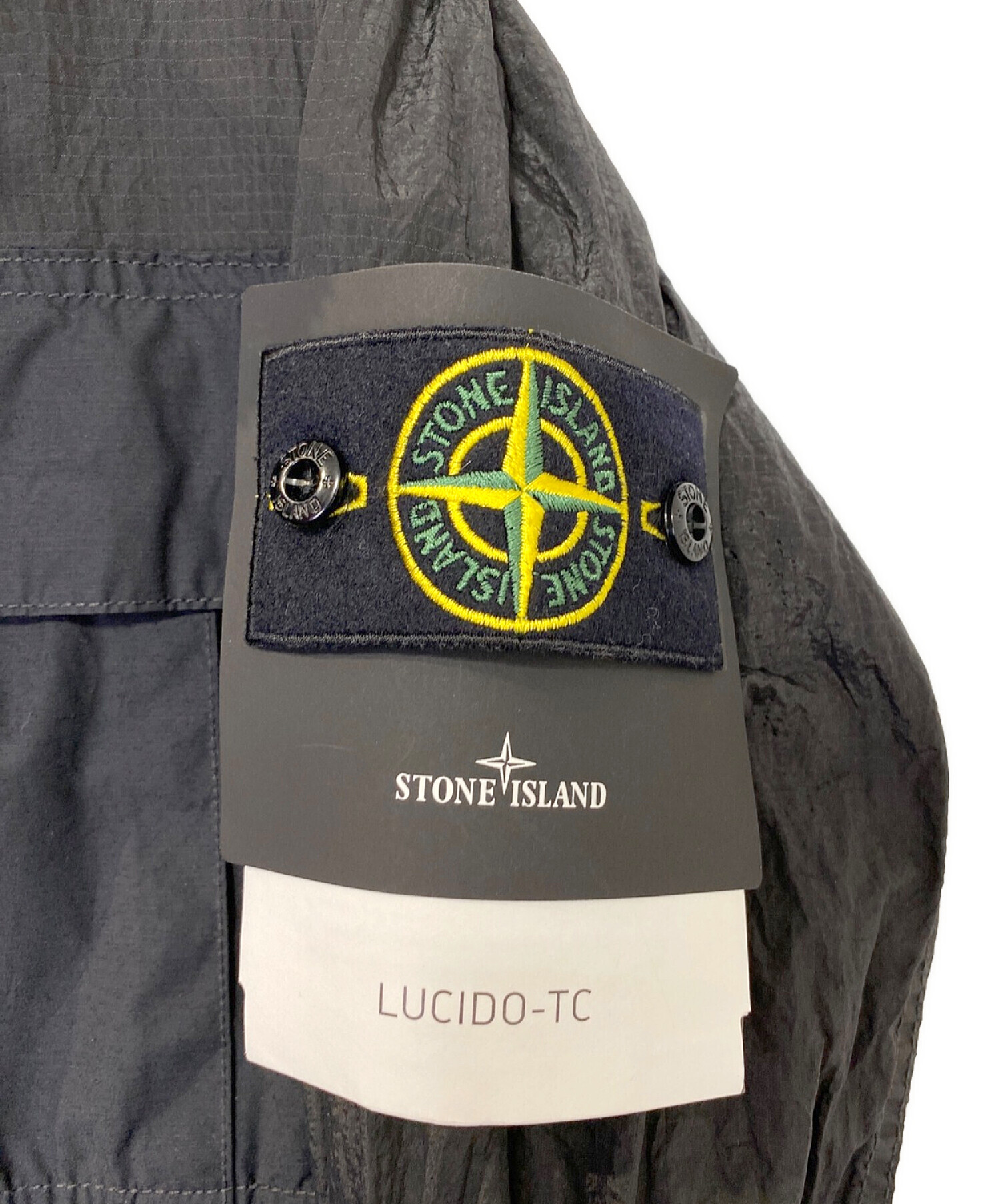 STONE ISLAND (ストーンアイランド) Nylon Metal Mac Jacket ブラック サイズ:S 未使用品