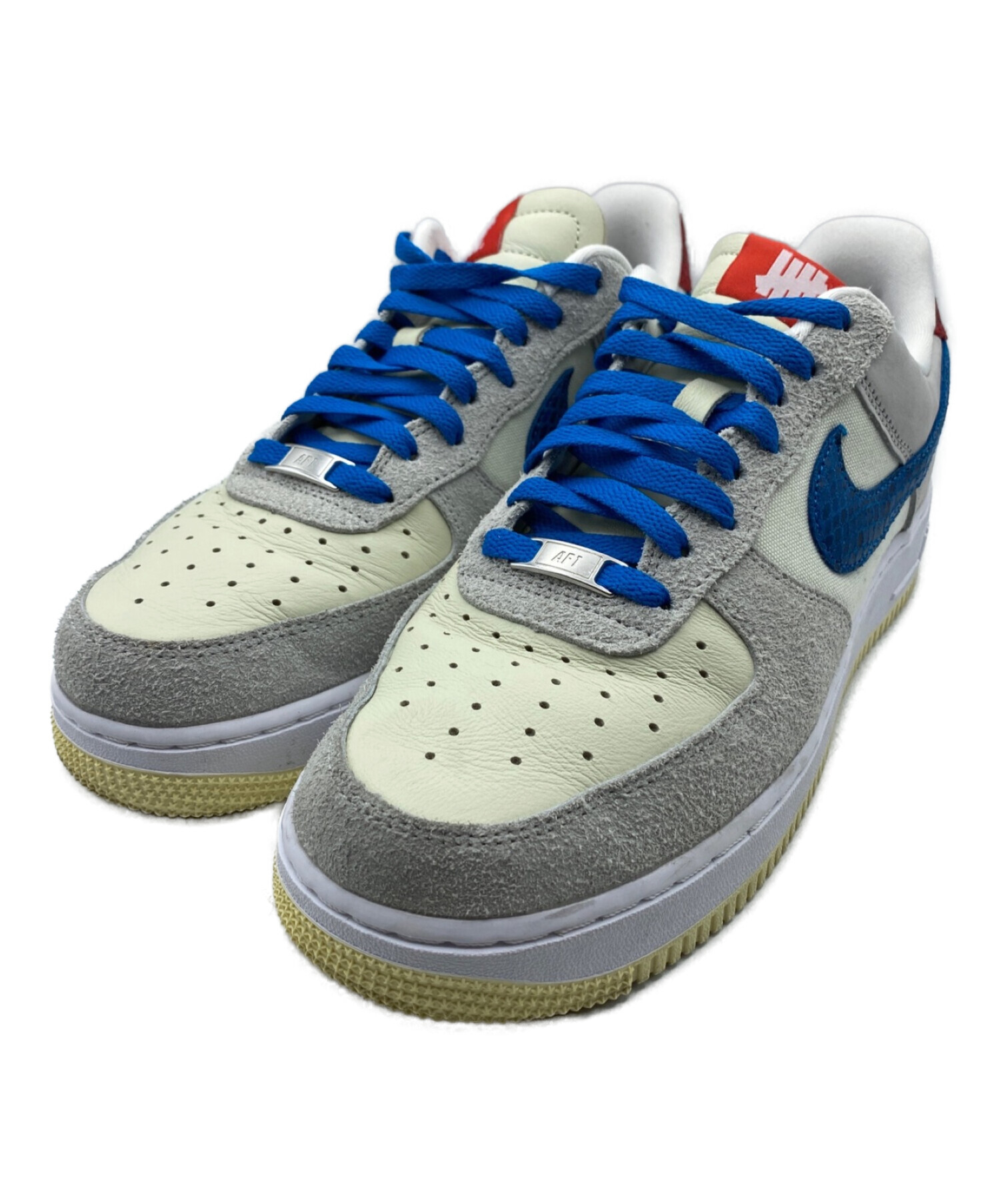 中古・古着通販】NIKE (ナイキ) AIR FORCE 1 ホワイト×ブルー サイズ