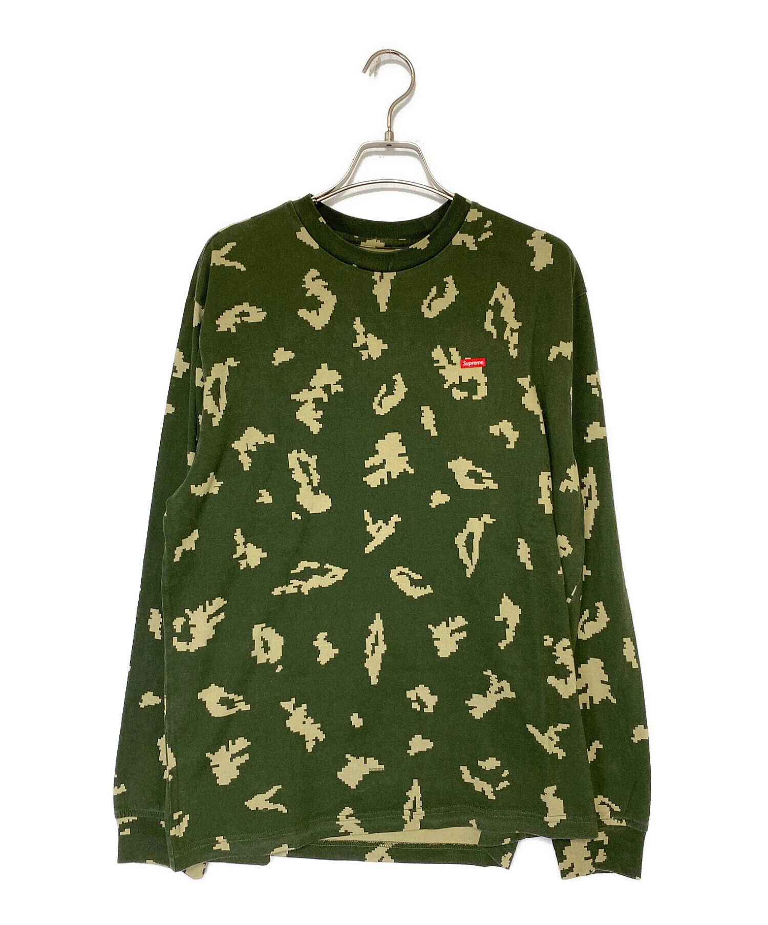 中古・古着通販】SUPREME (シュプリーム) Small Box L/S Tee Olive