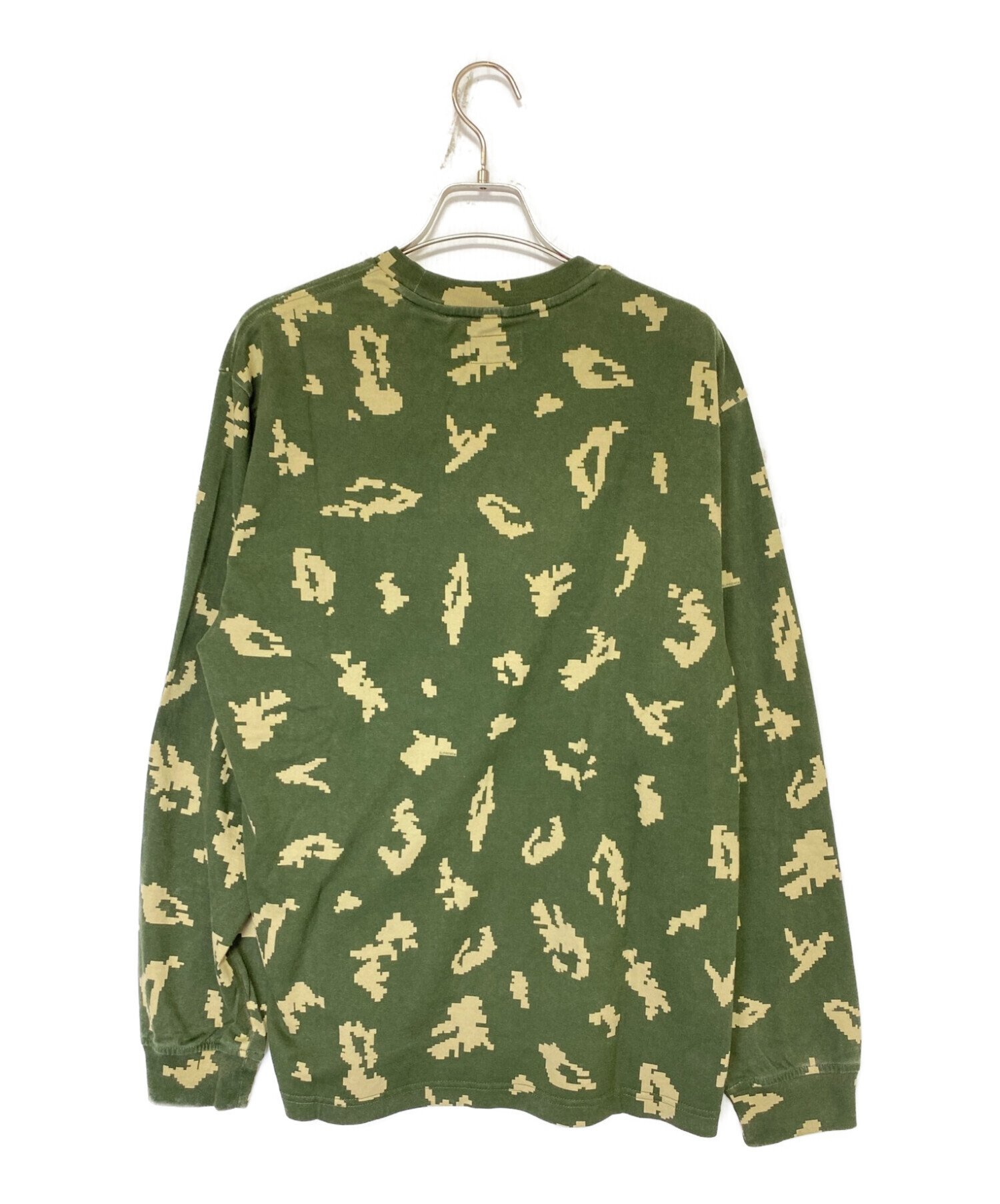 Supreme Small Box L/S Tee Olive Camo - Tシャツ/カットソー(七分/長袖)