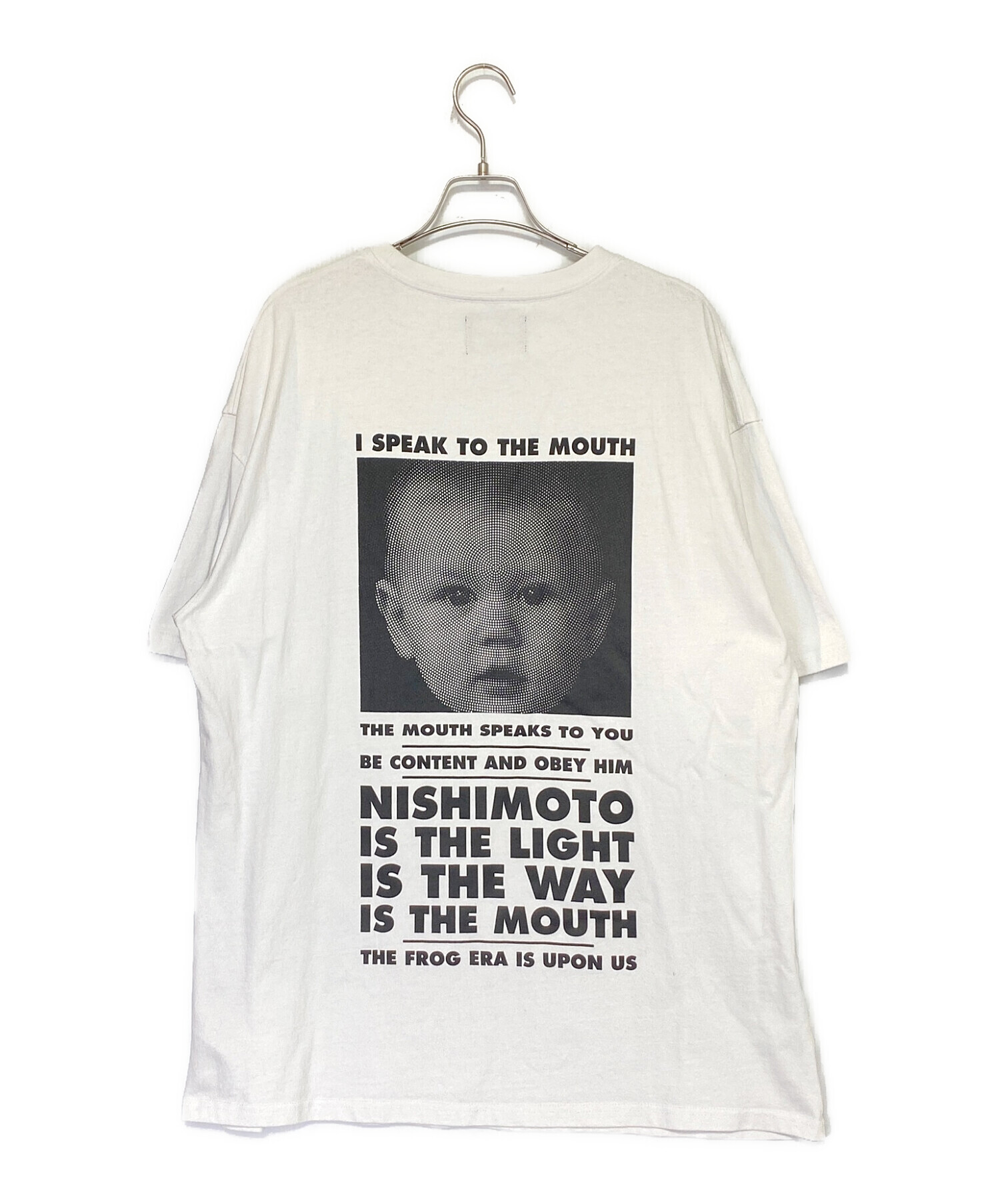 NISHIMOTO IS THEMOUTH (ニシモト イズ ザ マウス) Tシャツ ホワイト サイズ:2XL