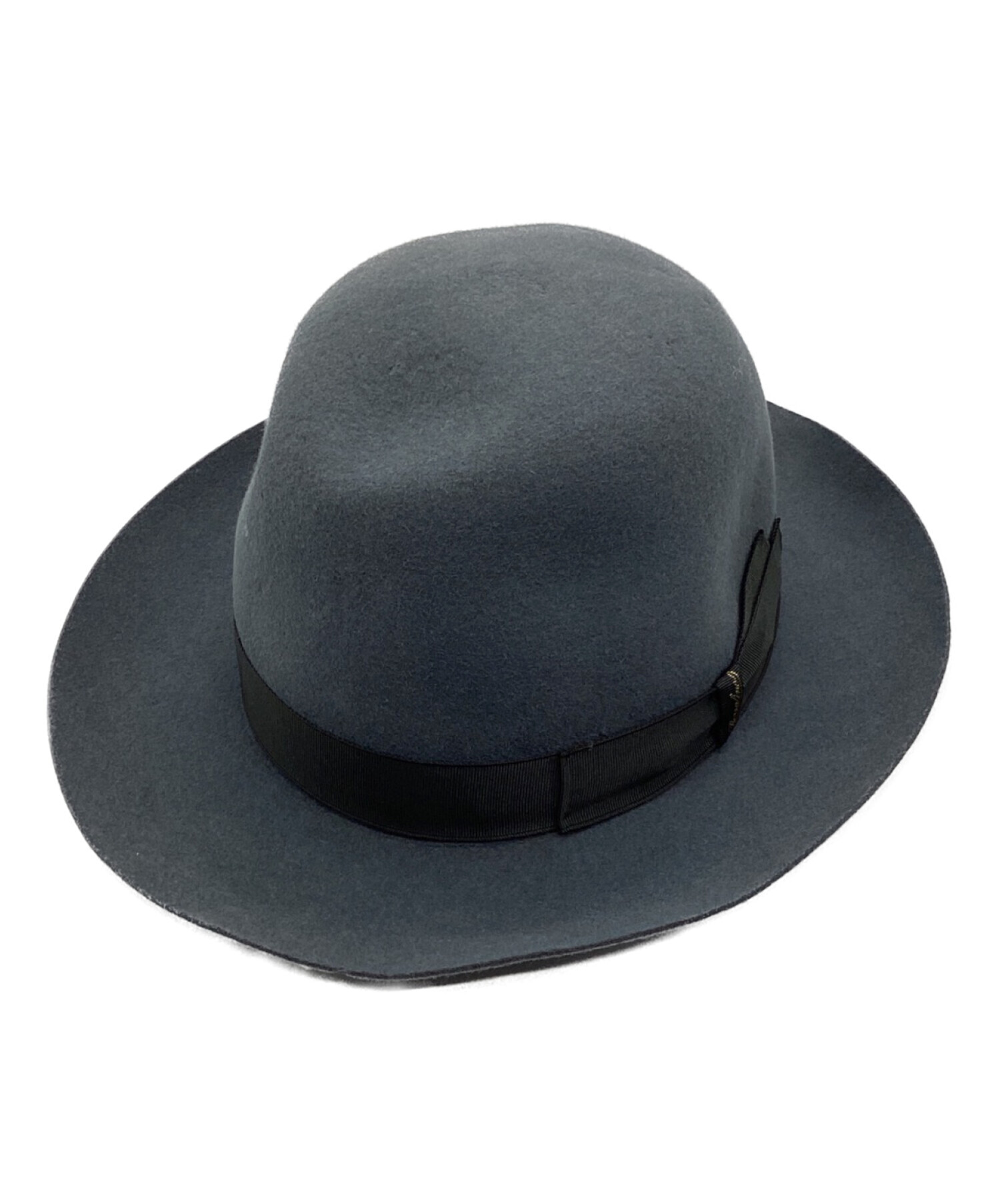 中古・古着通販】BORSALINO (ボルサリーノ) ハット グレー サイズ:58