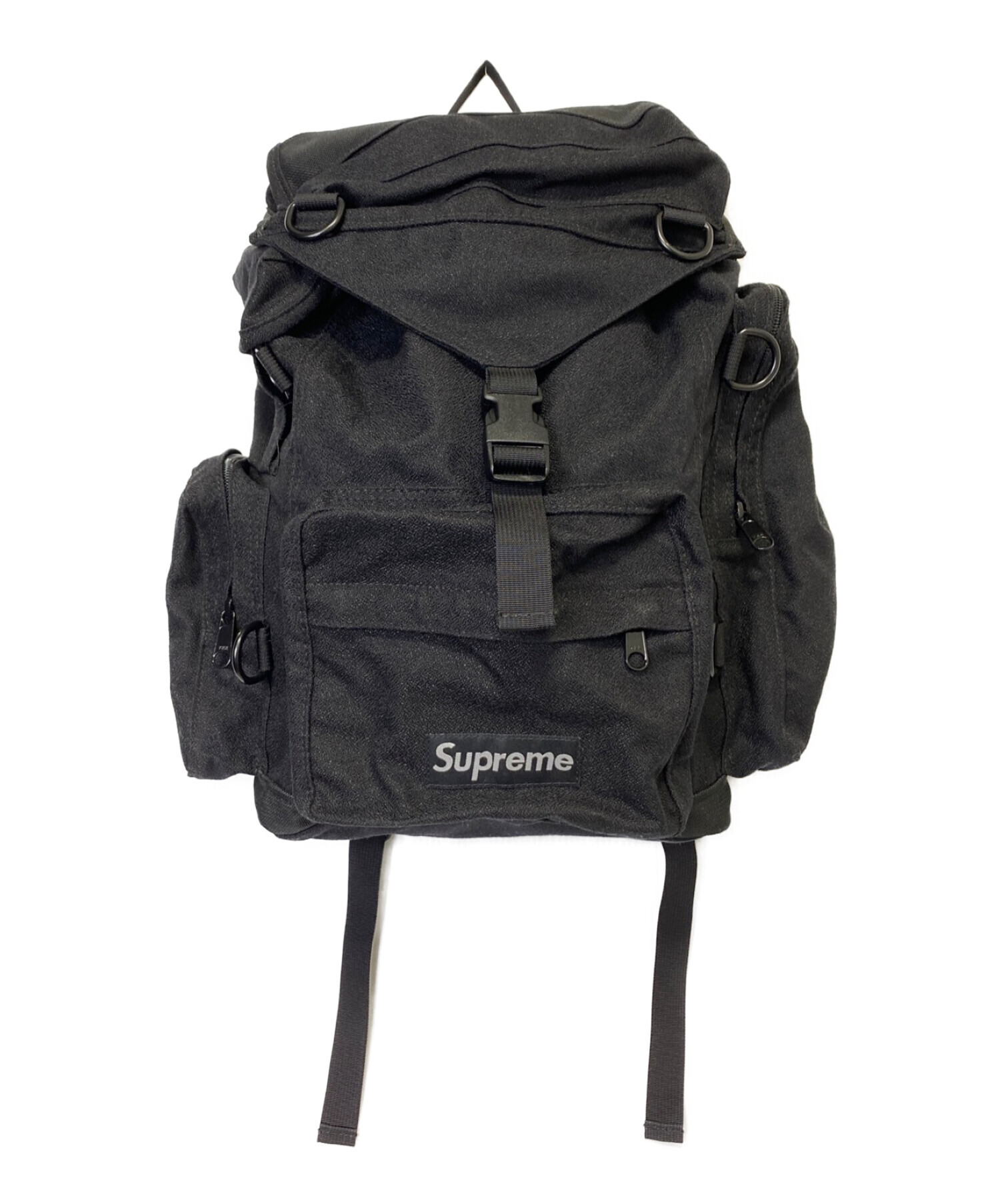 柄デザインプリントSupreme scatter backpack black