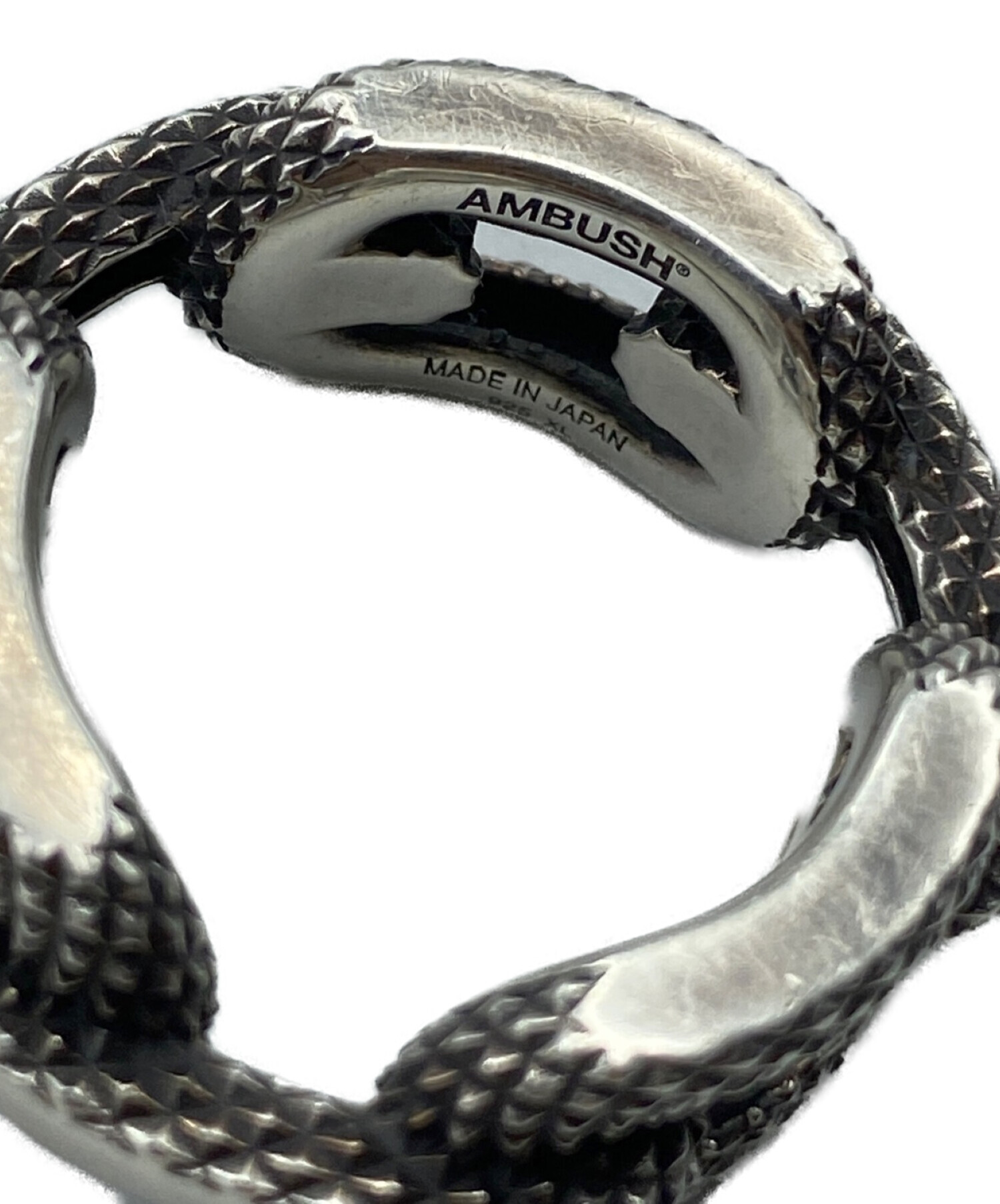 AMBUSH (アンブッシュ) TEXTURED CHAIN RING サイズ:XL (20号)