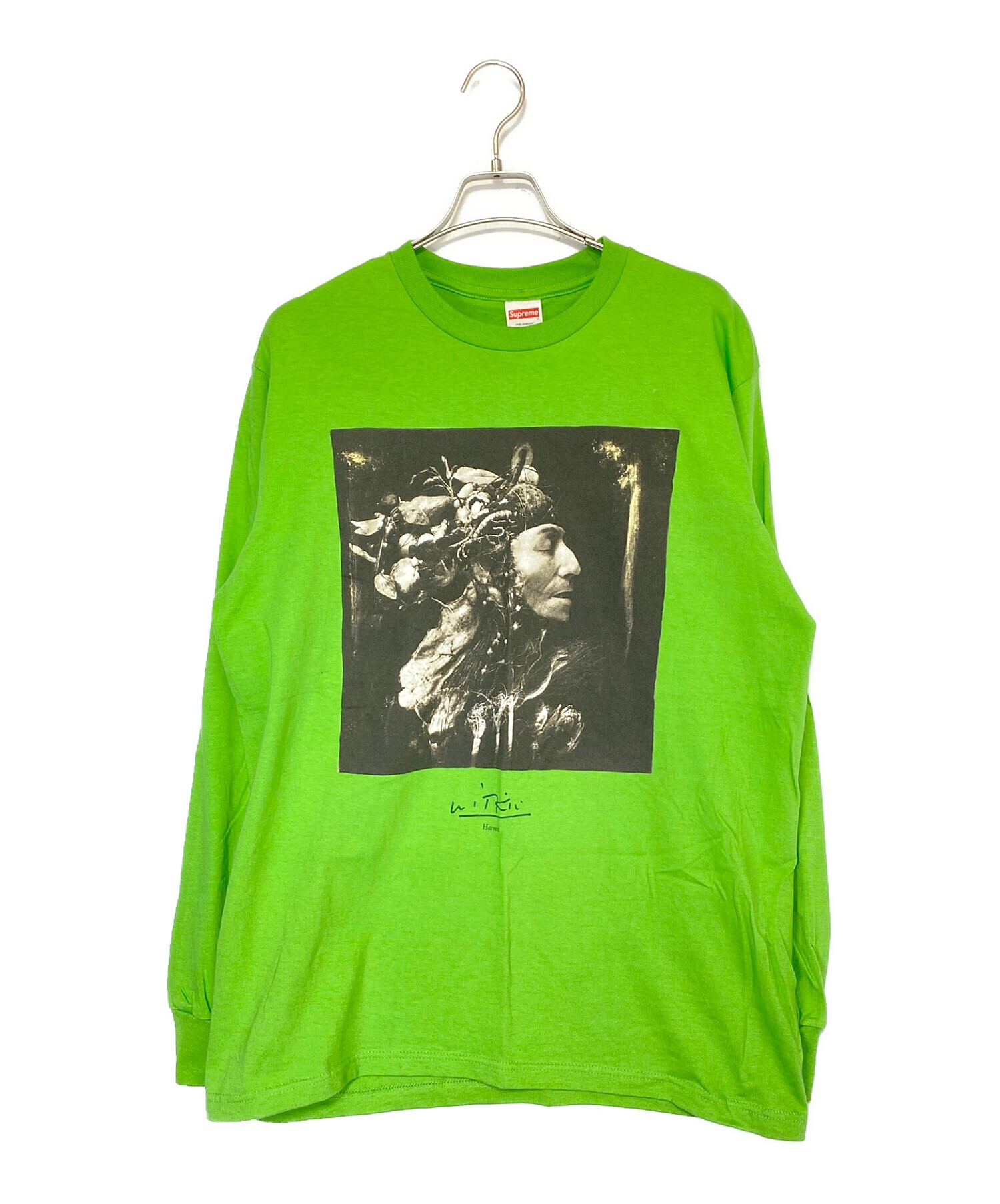 SUPREME (シュプリーム) L/S Tee グリーン サイズ:M