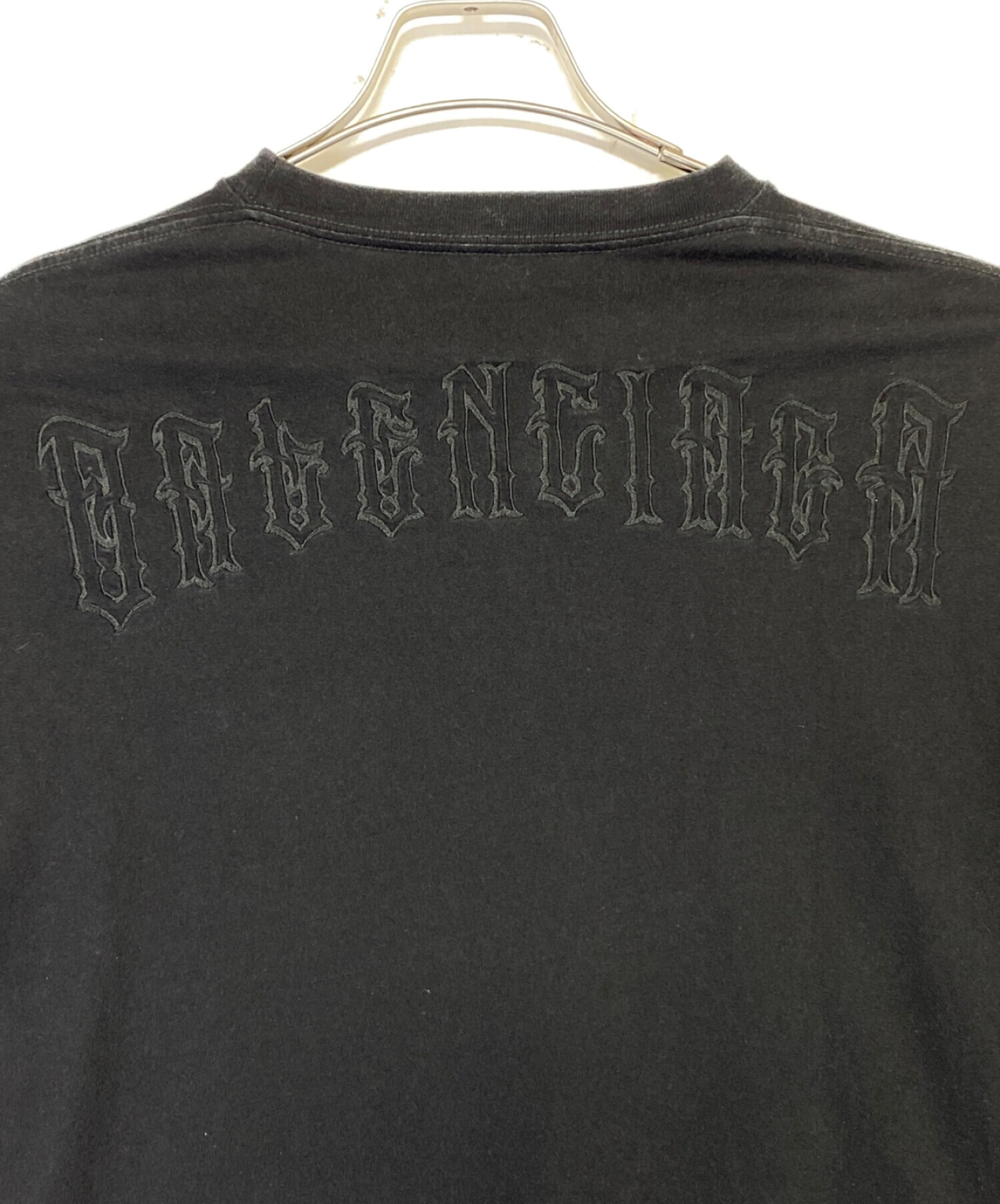 BALENCIAGA (バレンシアガ) Tattoo Logo T-shirt ブラック サイズ:L