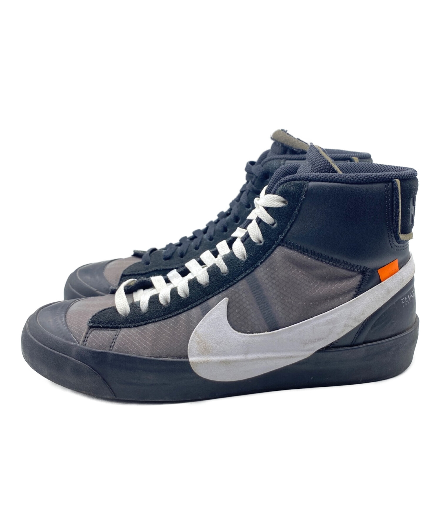 中古・古着通販】NIKE (ナイキ) THE 10 BLAZER MID ブラック サイズ