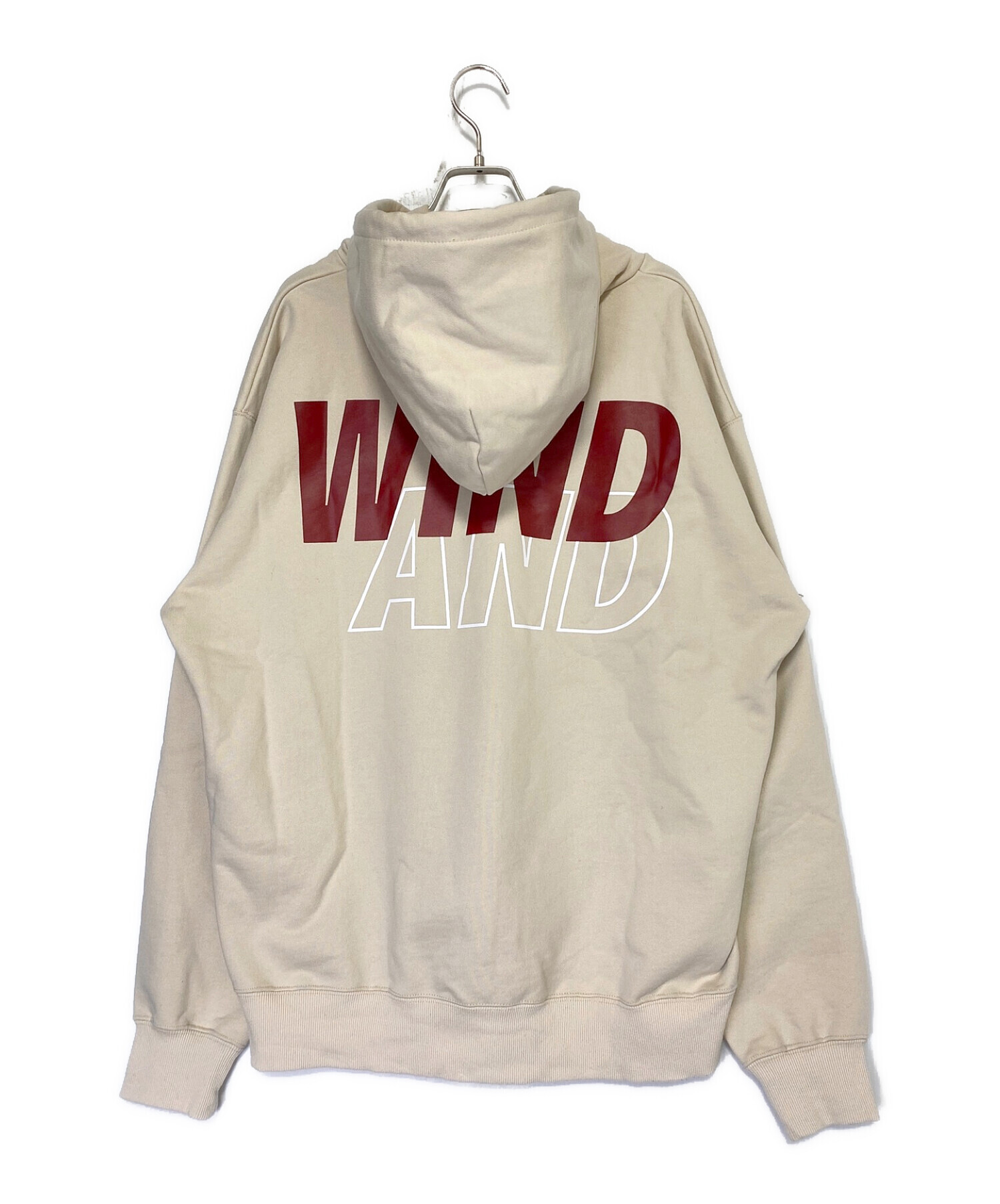 WIND AND SEA Hoodie / Taupe-Bordeaux